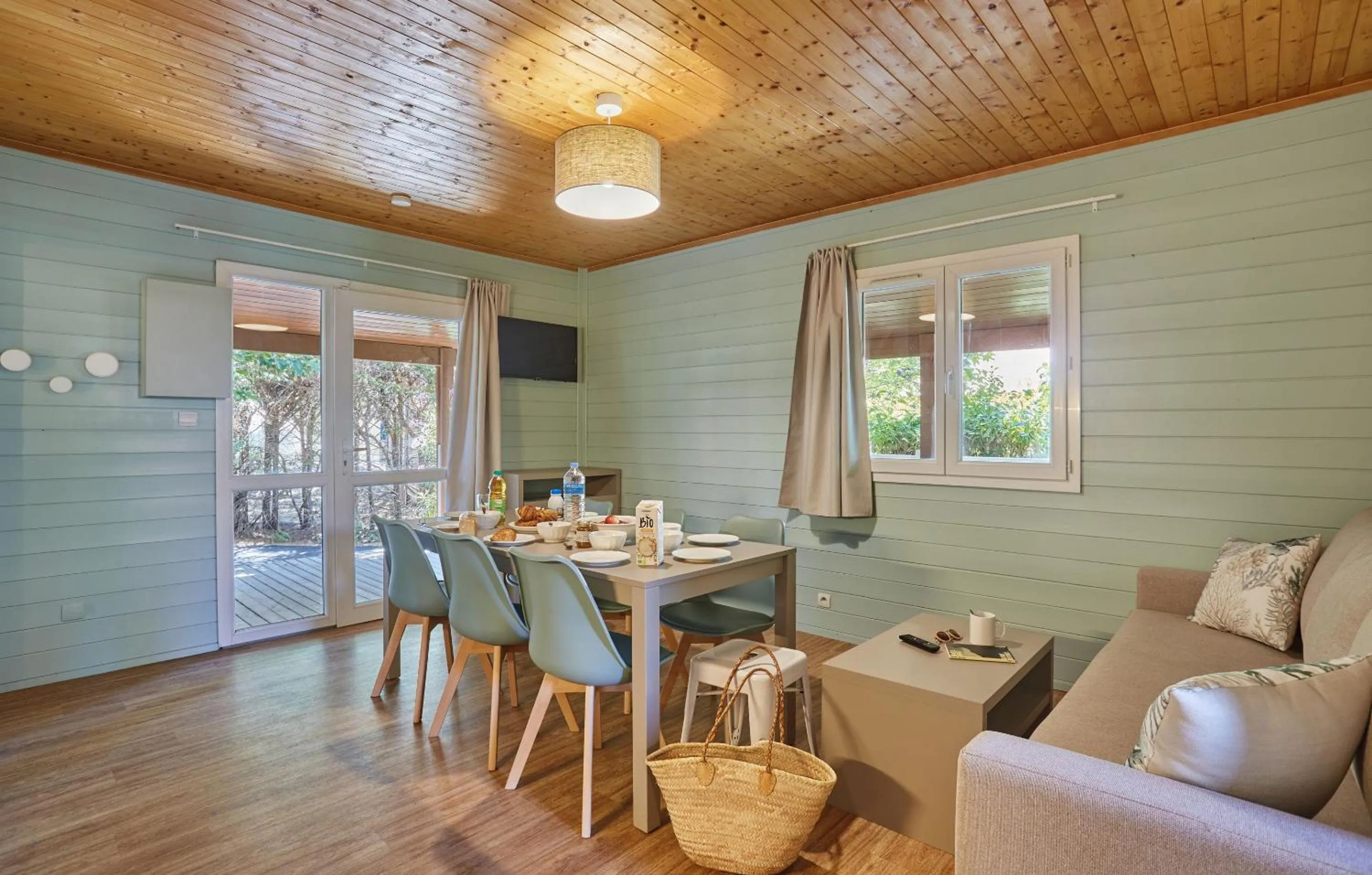 Dining area in Résidence Odalys Shangri-la