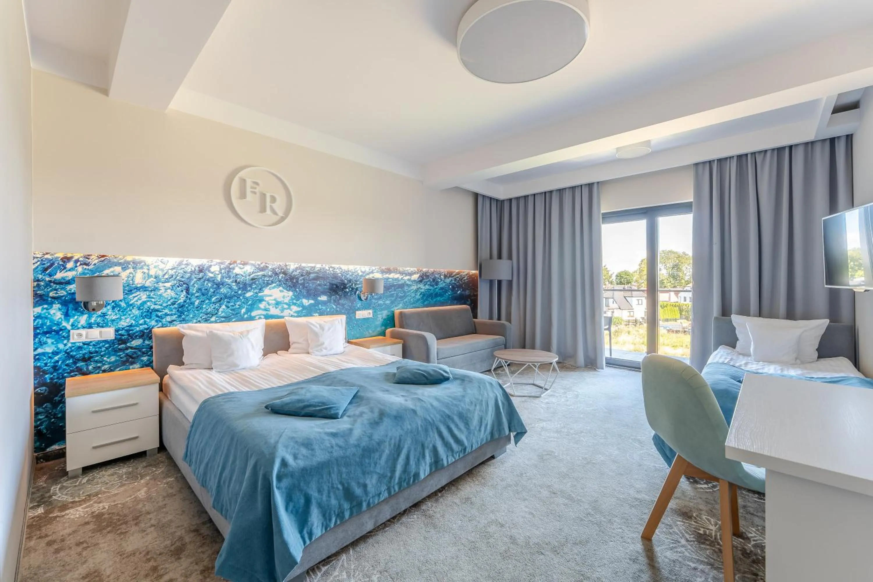 Bed in Family Resort Sarbinowo