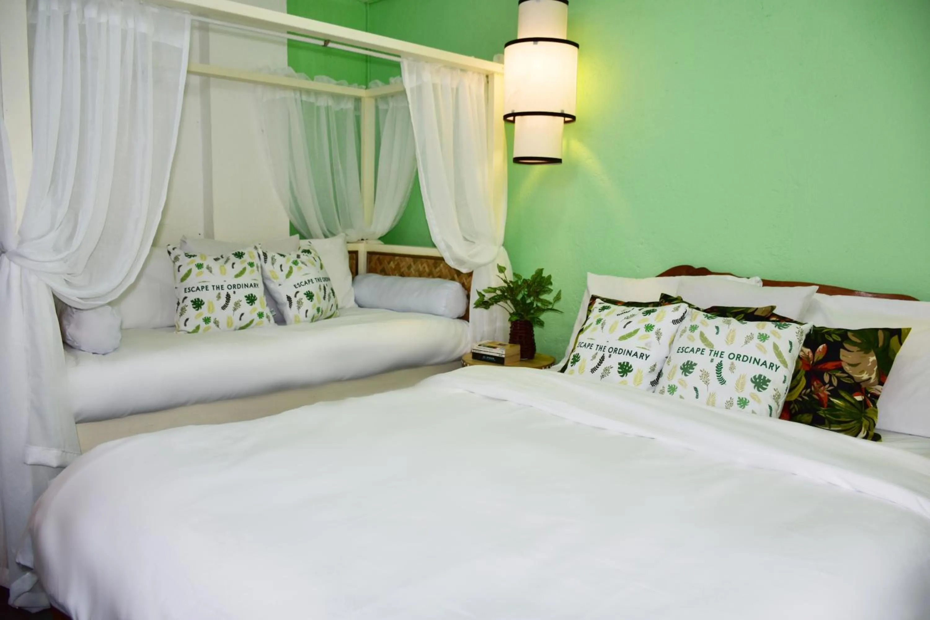 Bedroom, Bed in 8 Colors Penthouse Boracay Beach House Resort by Cocotel