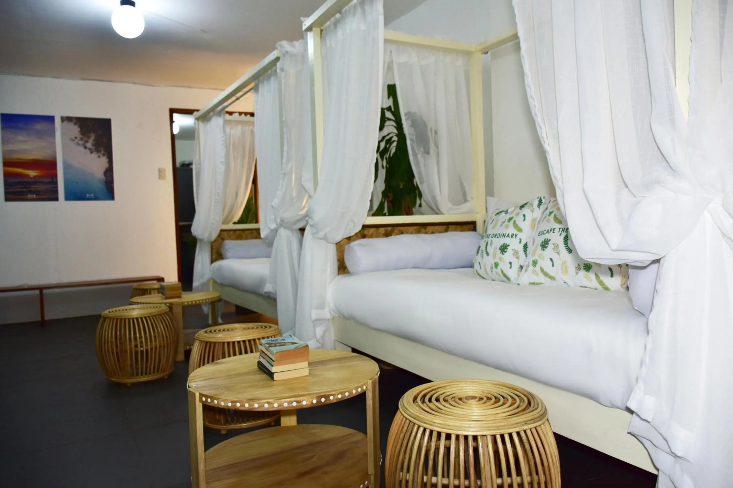 Seating area, Bed in 8 Colors Penthouse Boracay Beach House Resort by Cocotel