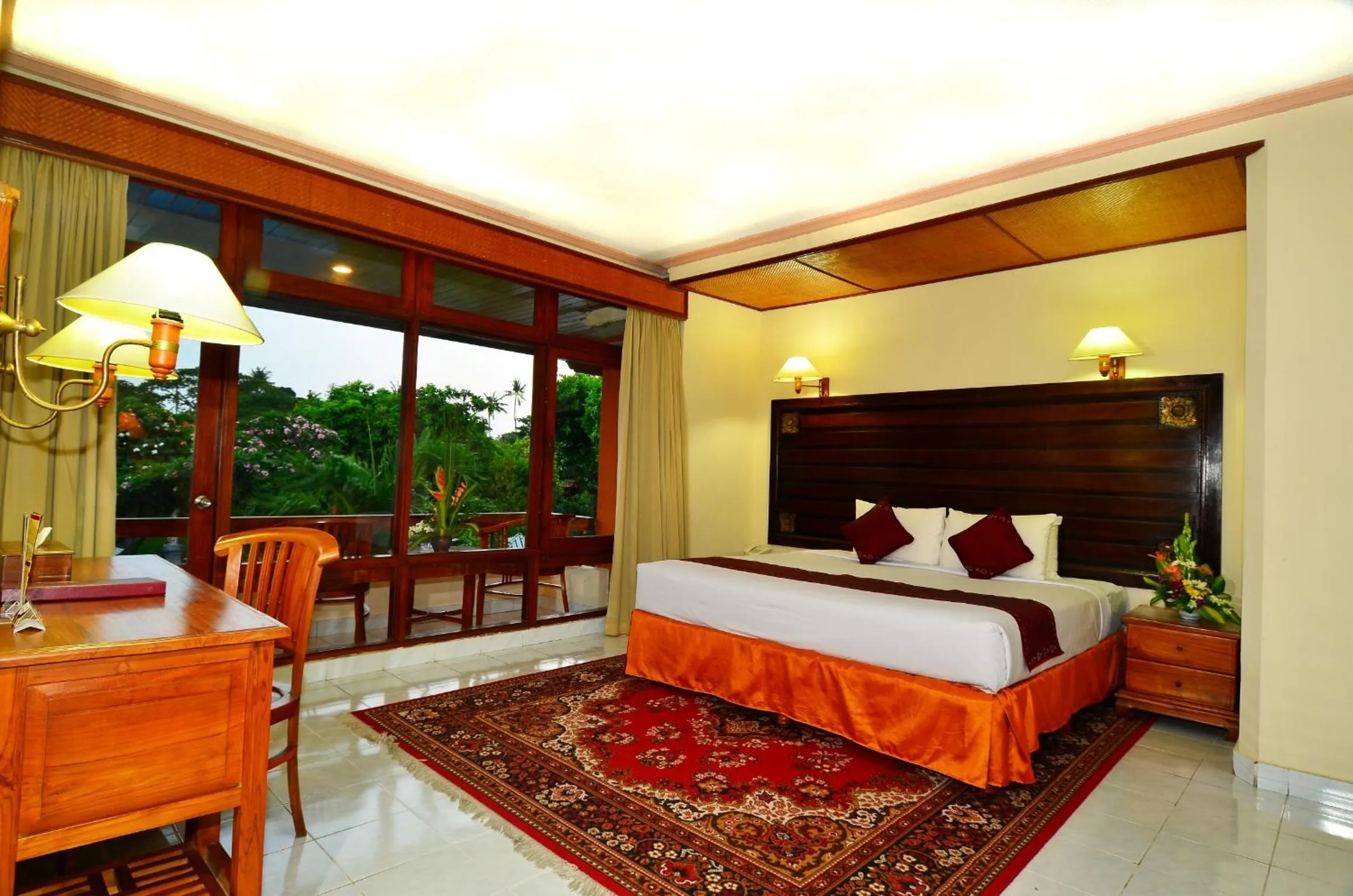 Bedroom, Bed in Inna Sindhu Beach Hotel & Resort