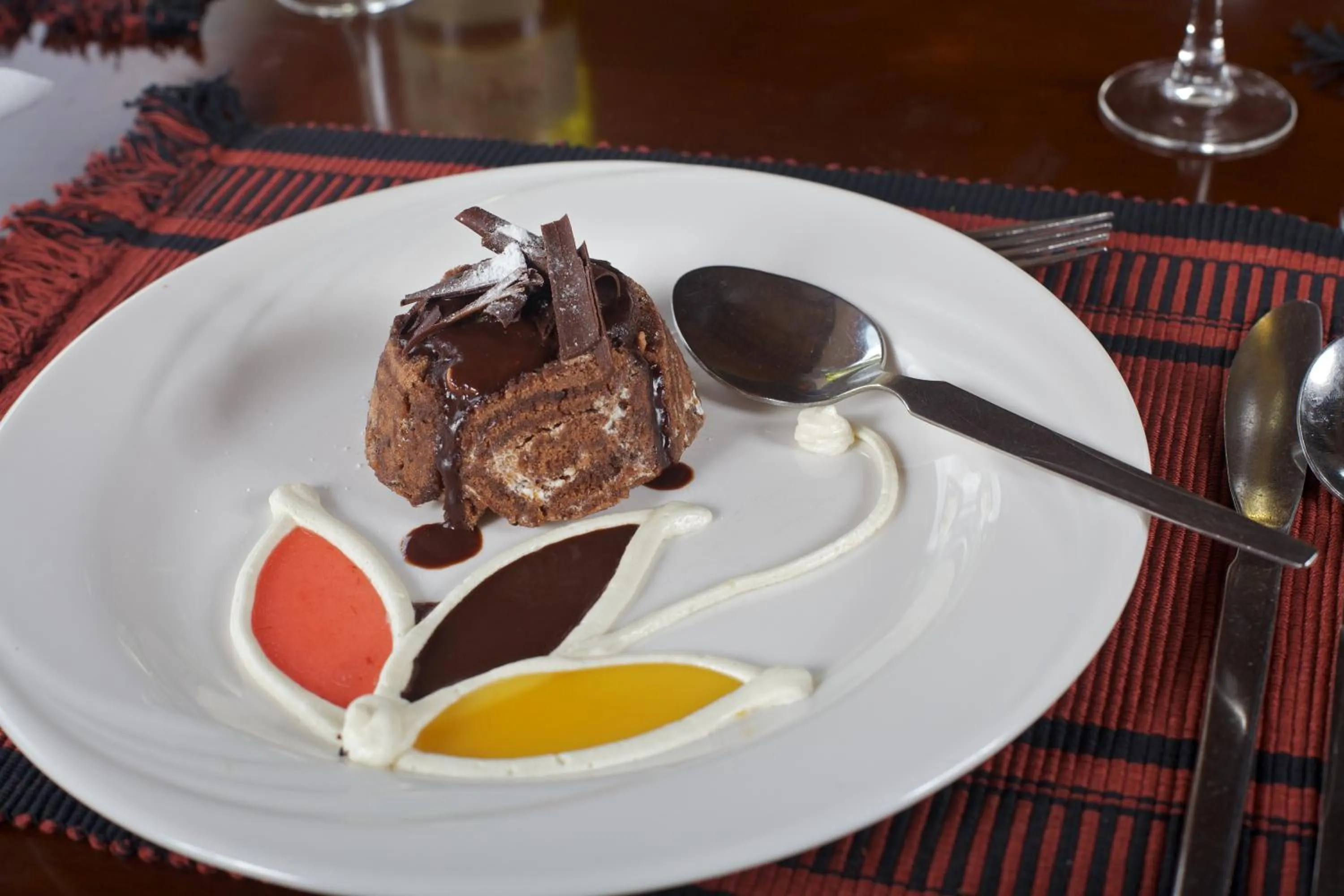 Food close-up in Ashnil Aruba Lodge