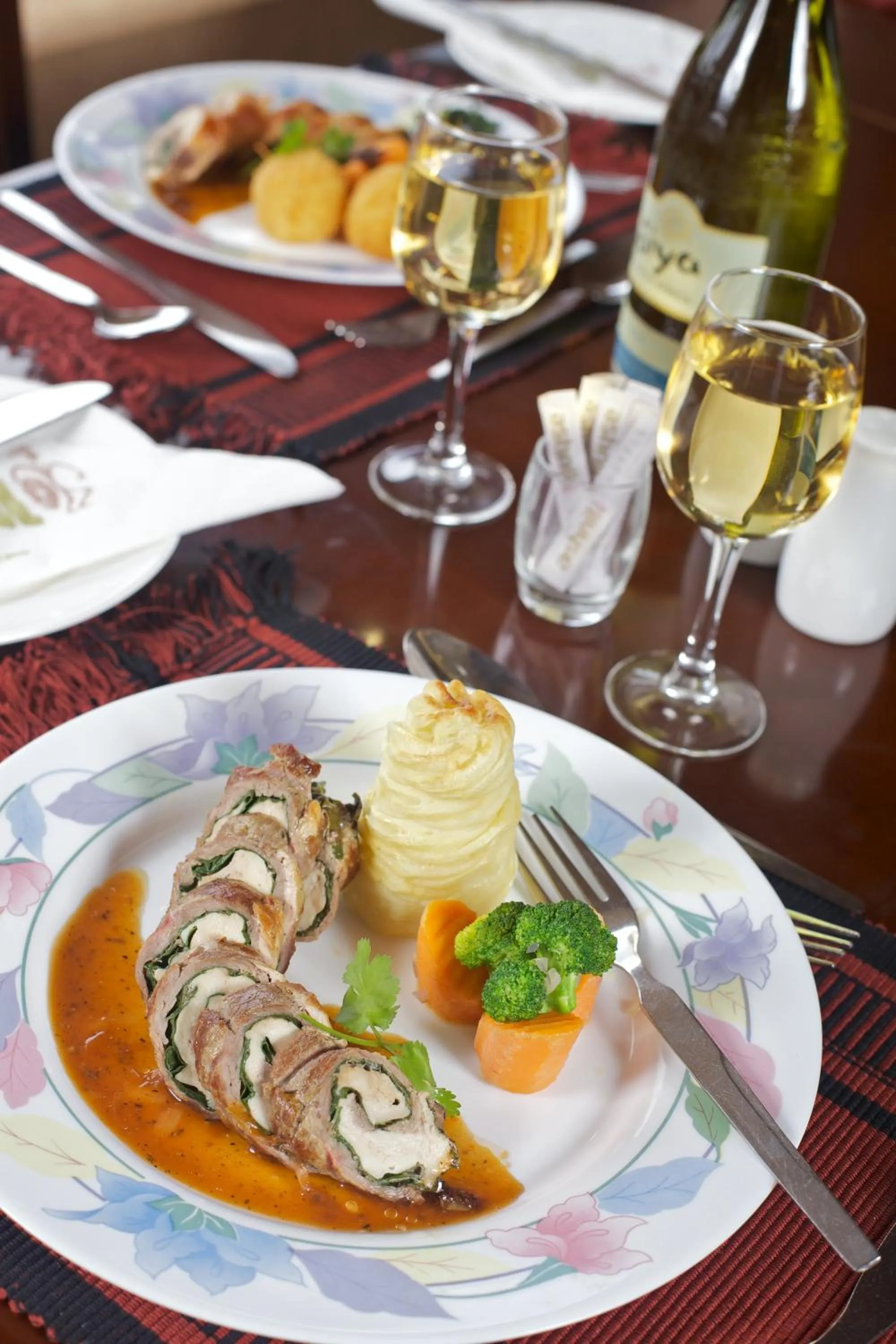 Food close-up in Ashnil Aruba Lodge