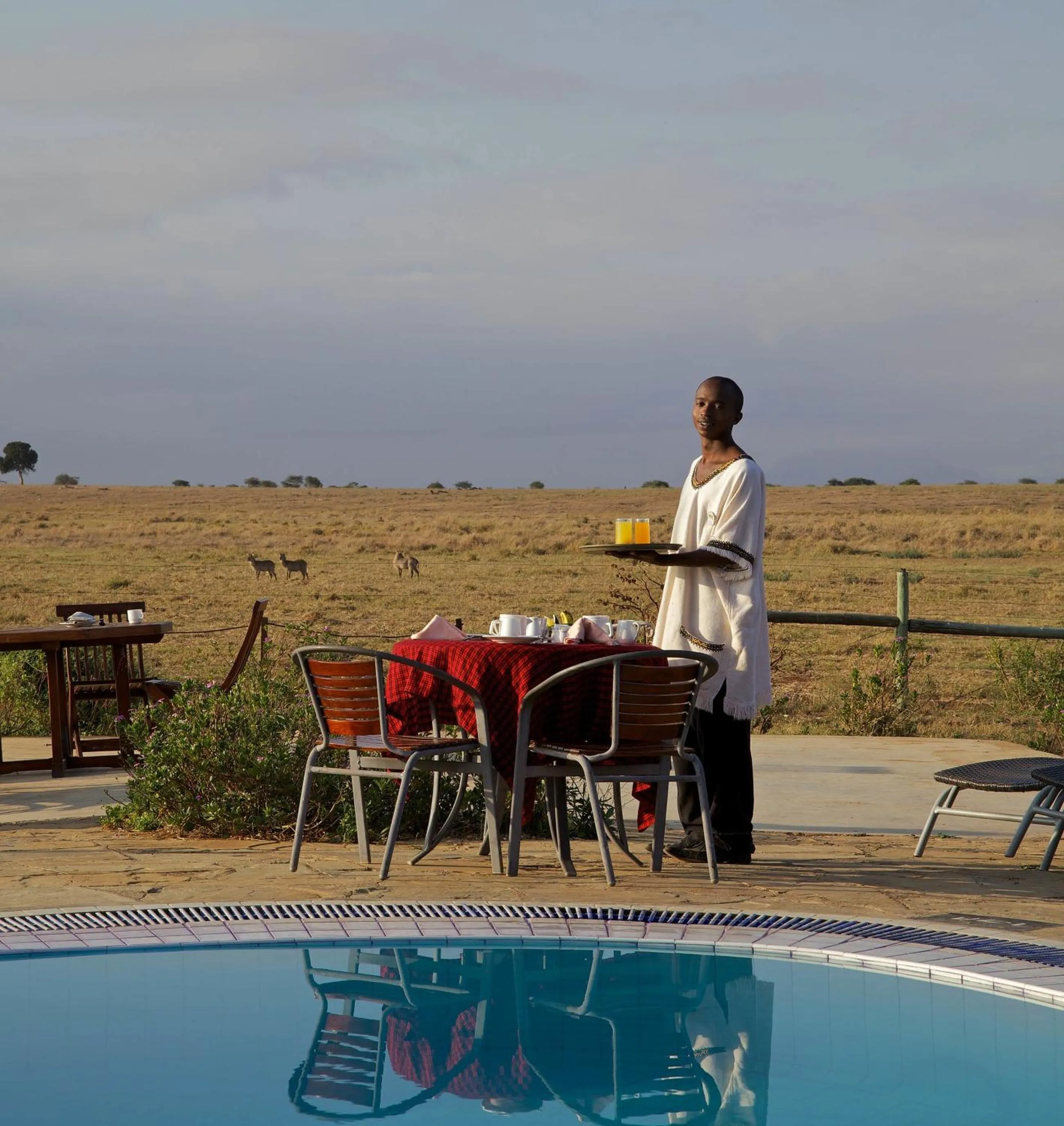 Restaurant/places to eat in Ashnil Aruba Lodge