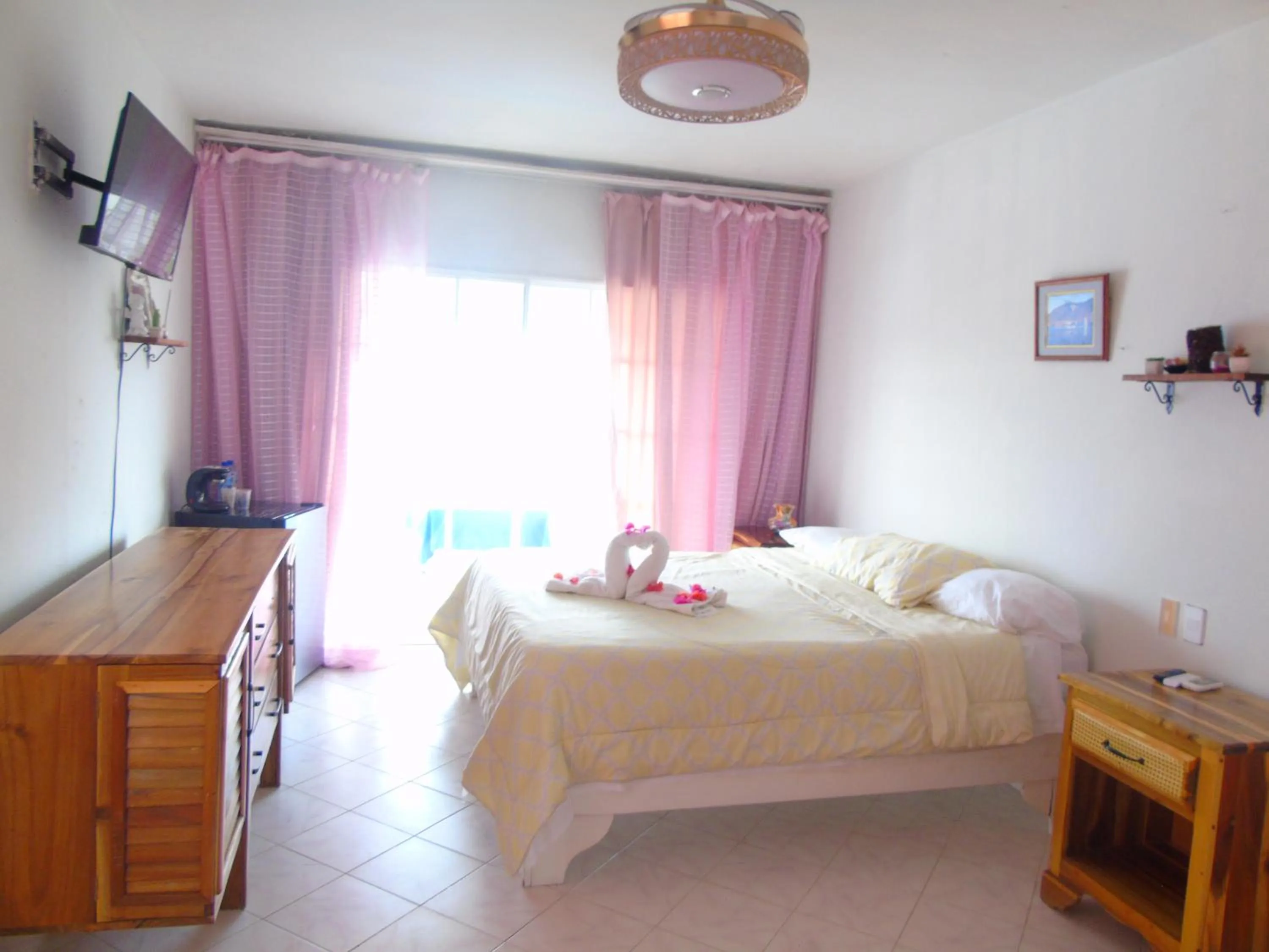 Bed in Piergiorgio Palace Hotel