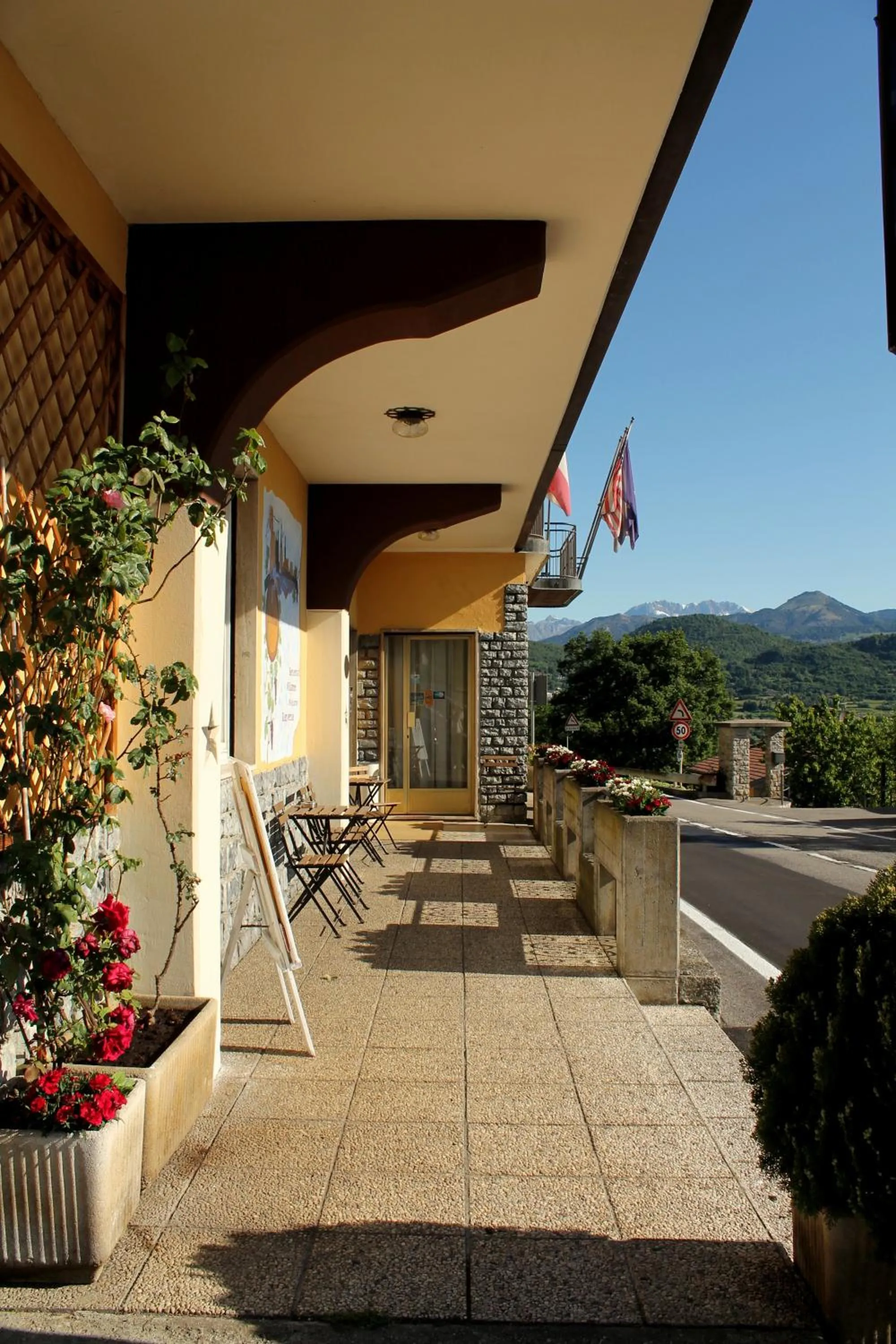 Facade/entrance in Hotel Poggio d'Oro
