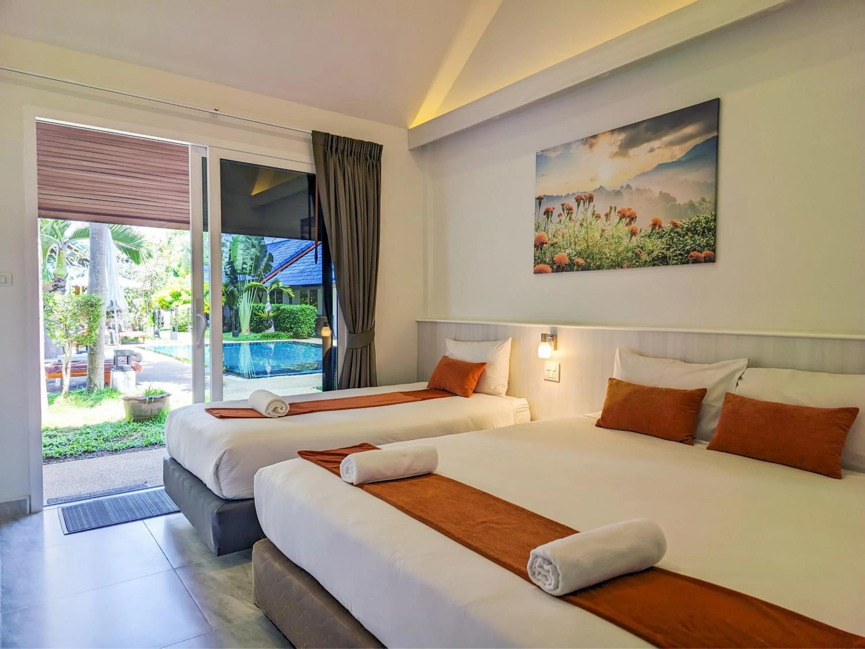 Photo of the whole room, Bed in Phuket Airport Hotel - SHA Extra Plus