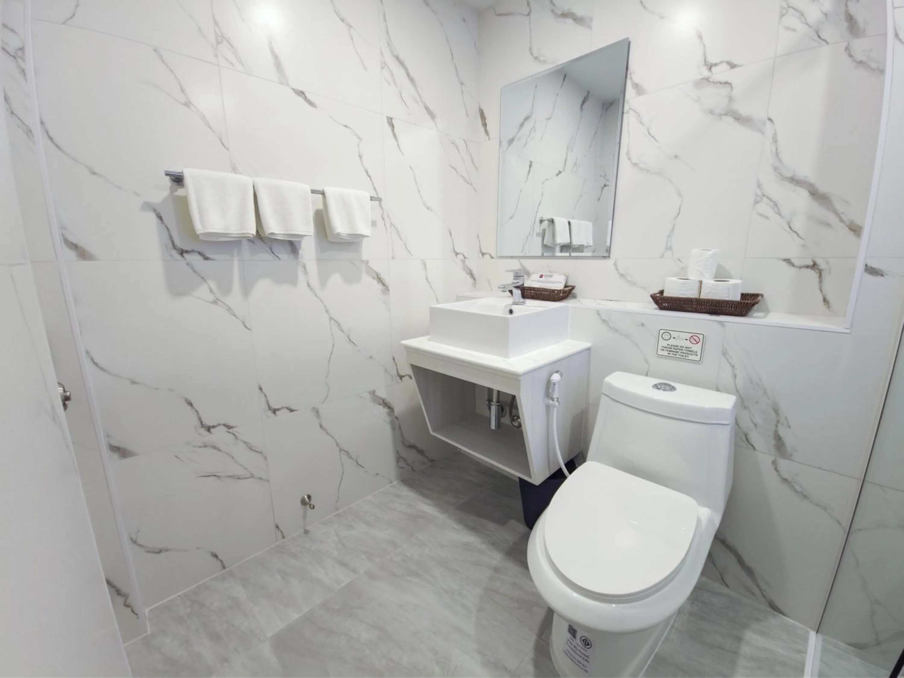 Bathroom in Phuket Airport Hotel - SHA Extra Plus