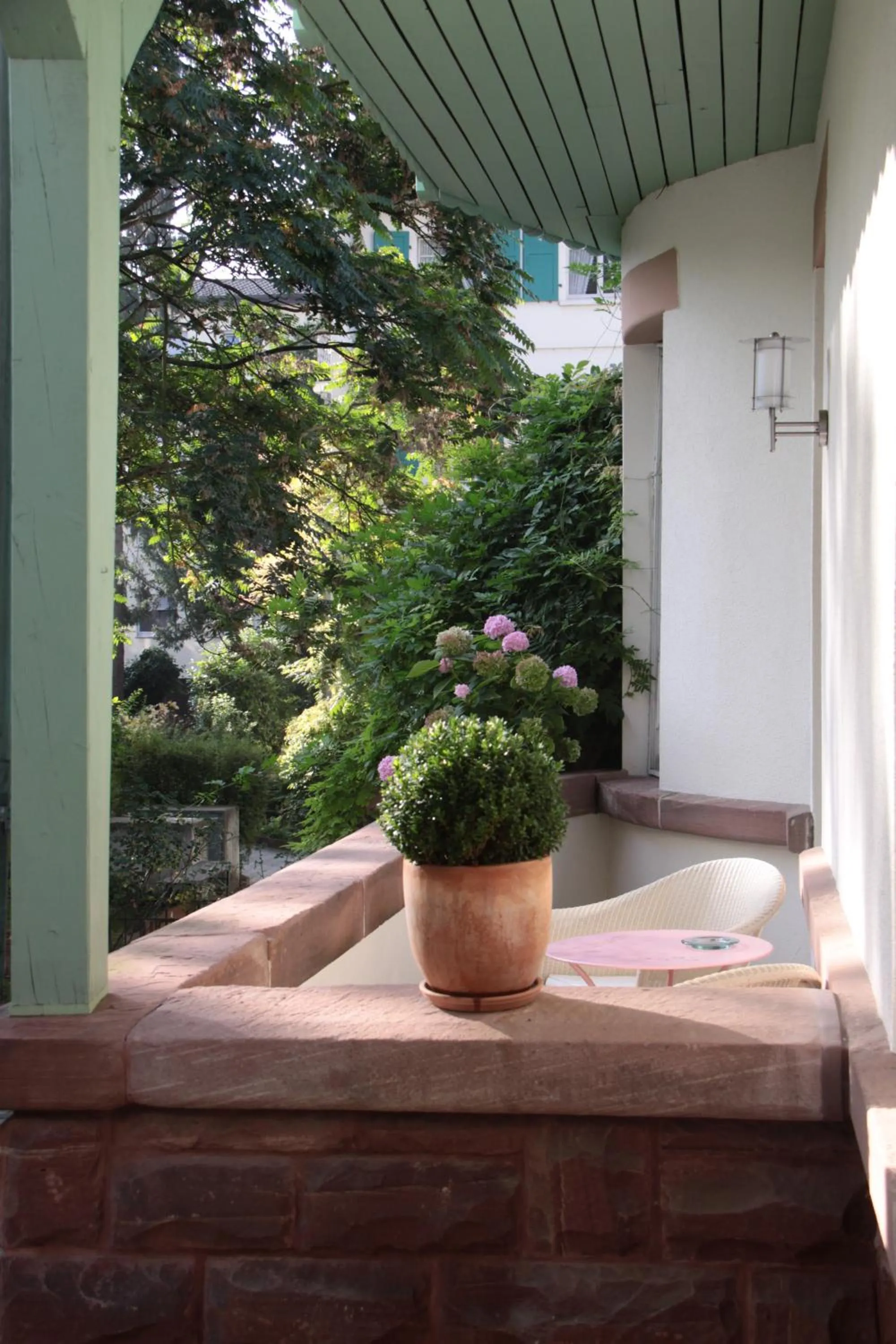 Balcony/Terrace in Hotel Heidelberg Astoria