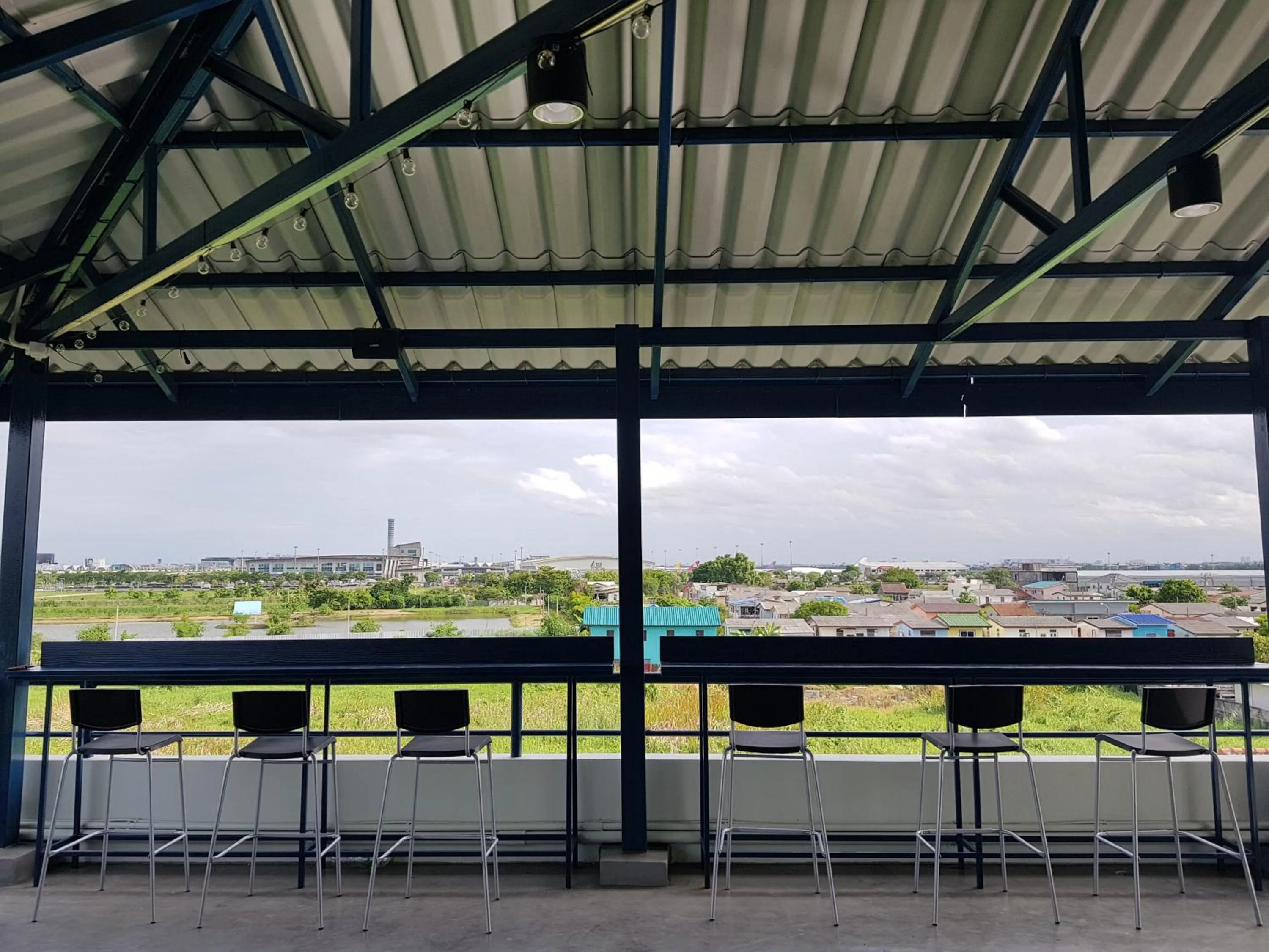 Balcony/Terrace in Yam Yen Hostel