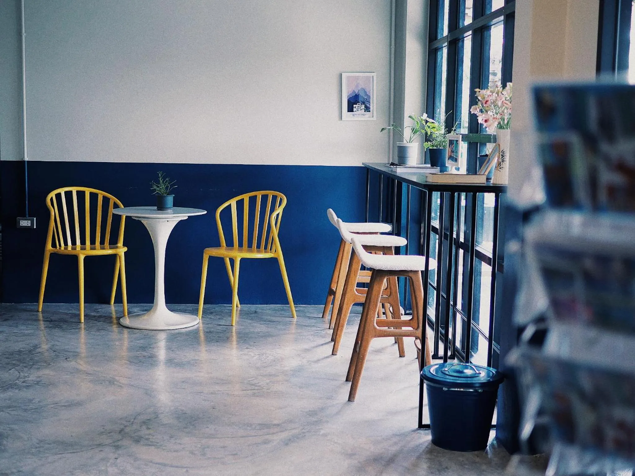 Living room in Yam Yen Hostel