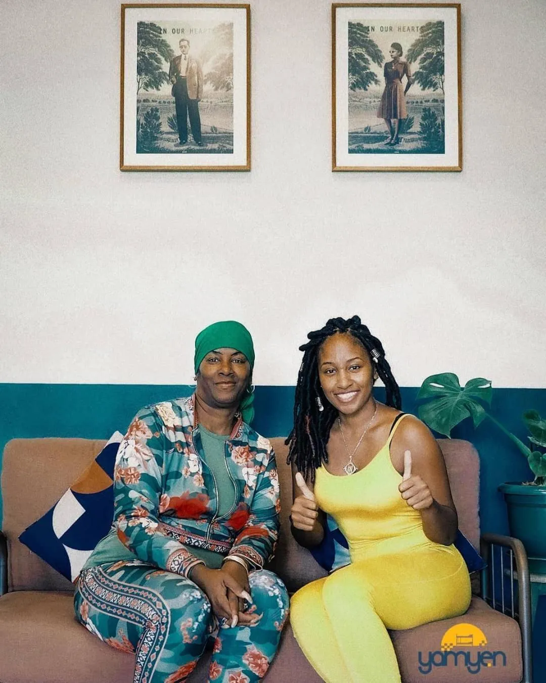 Living room in Yam Yen Hostel