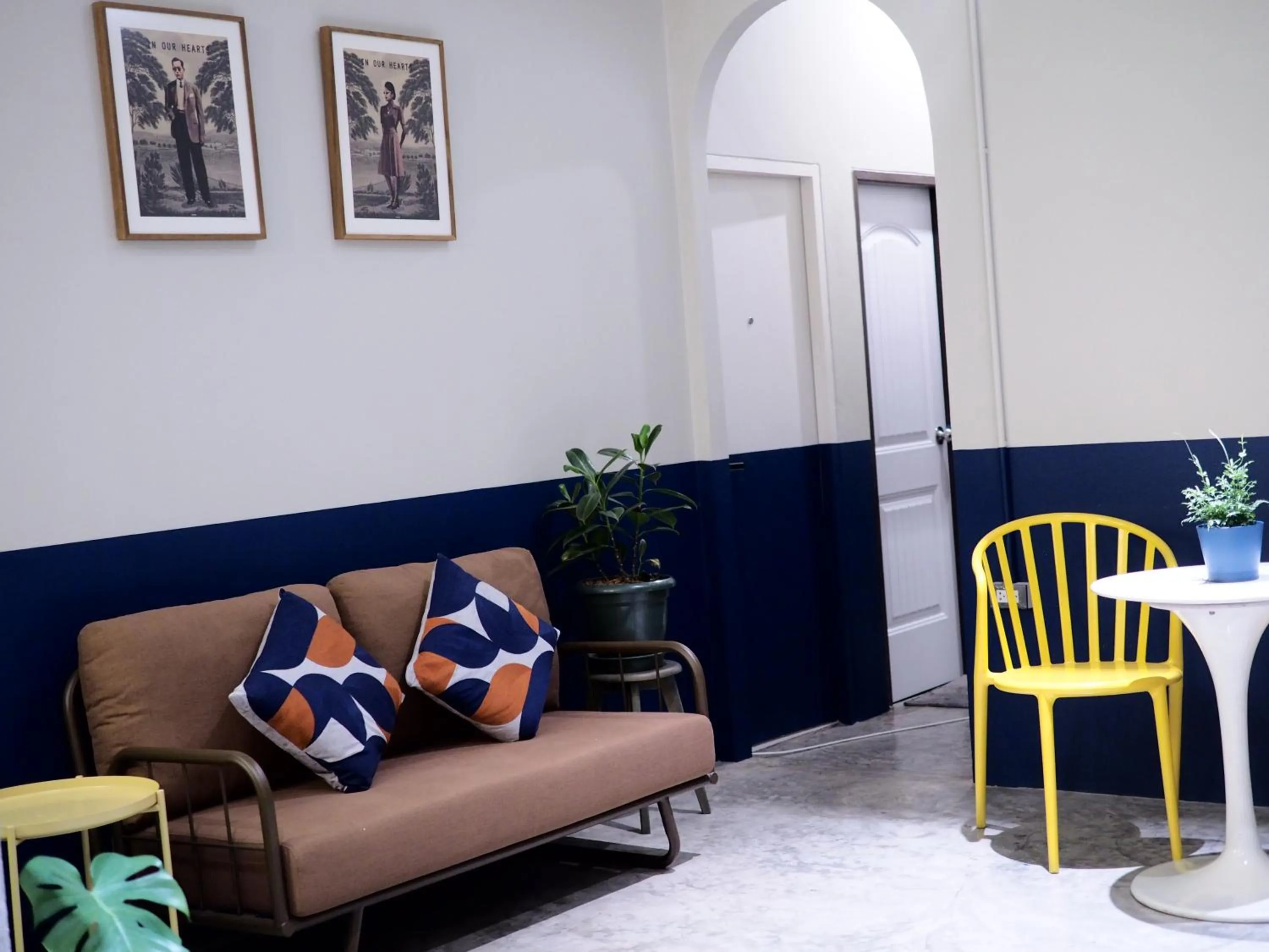 Living room in Yam Yen Hostel