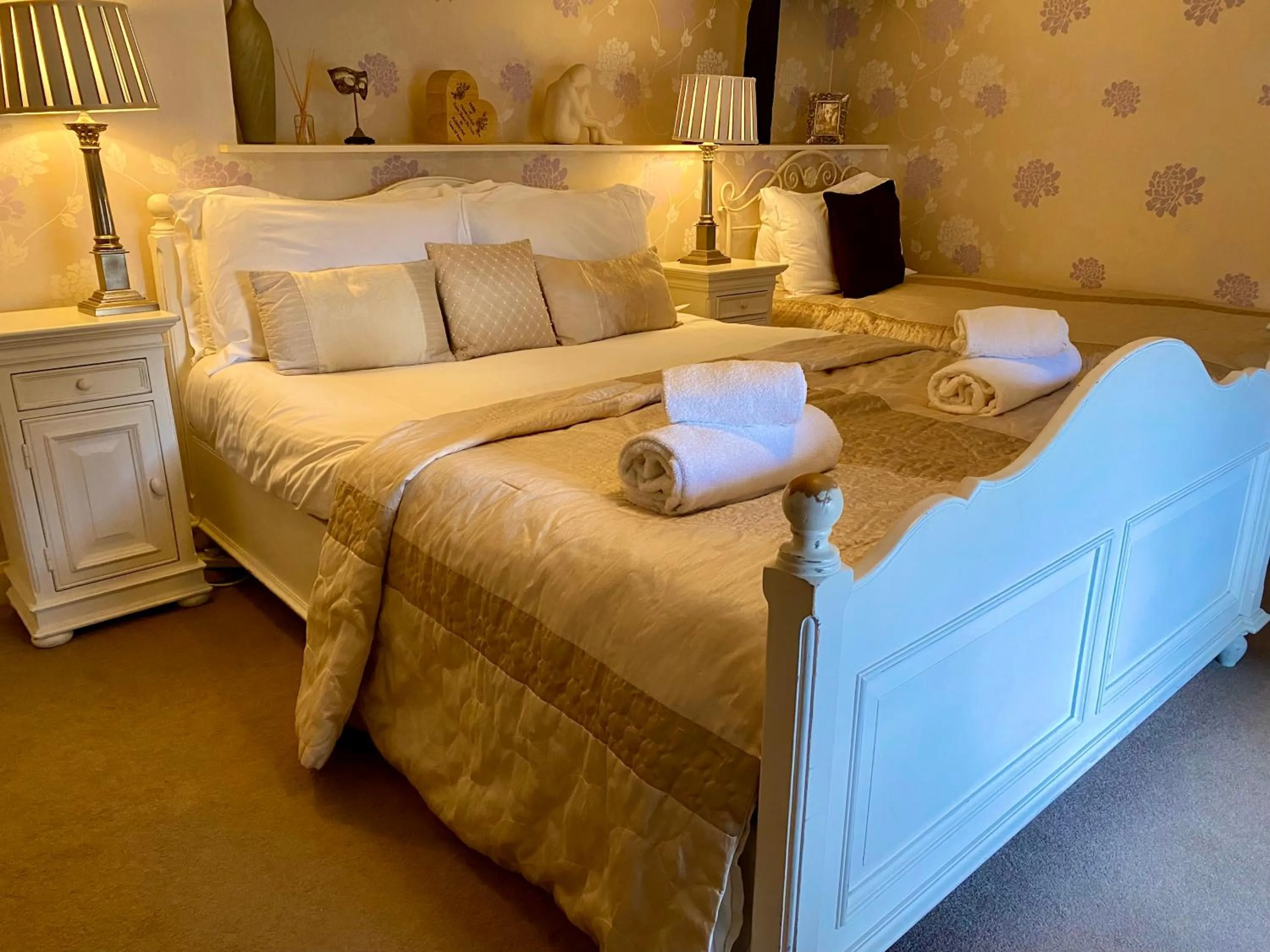 Bed in The Castle House