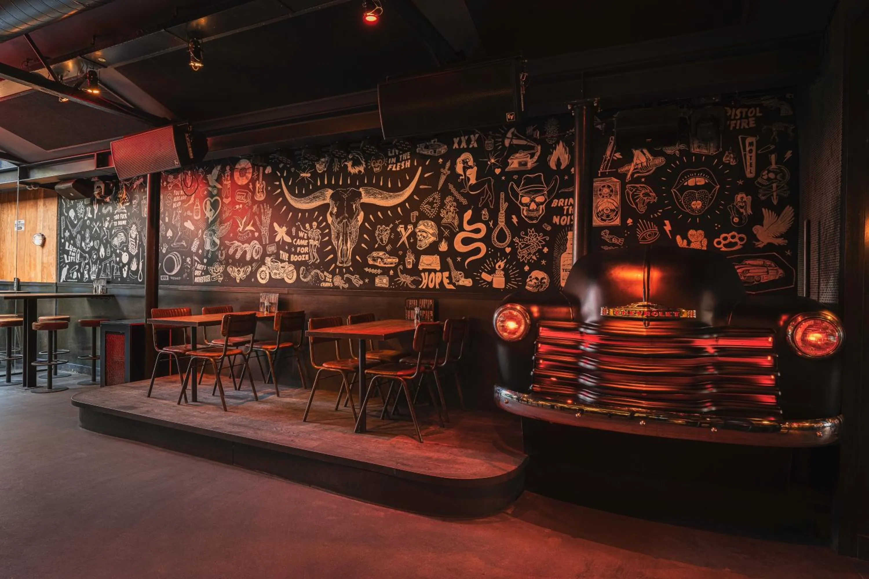 Lounge or bar in St Christopher's Inn Amsterdam - The Winston