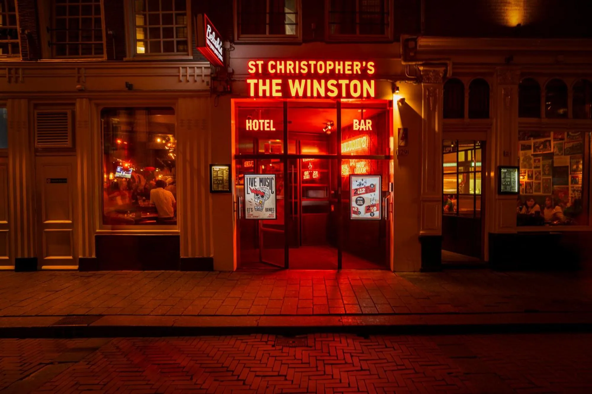 Facade/entrance in St Christopher's Inn Amsterdam - The Winston