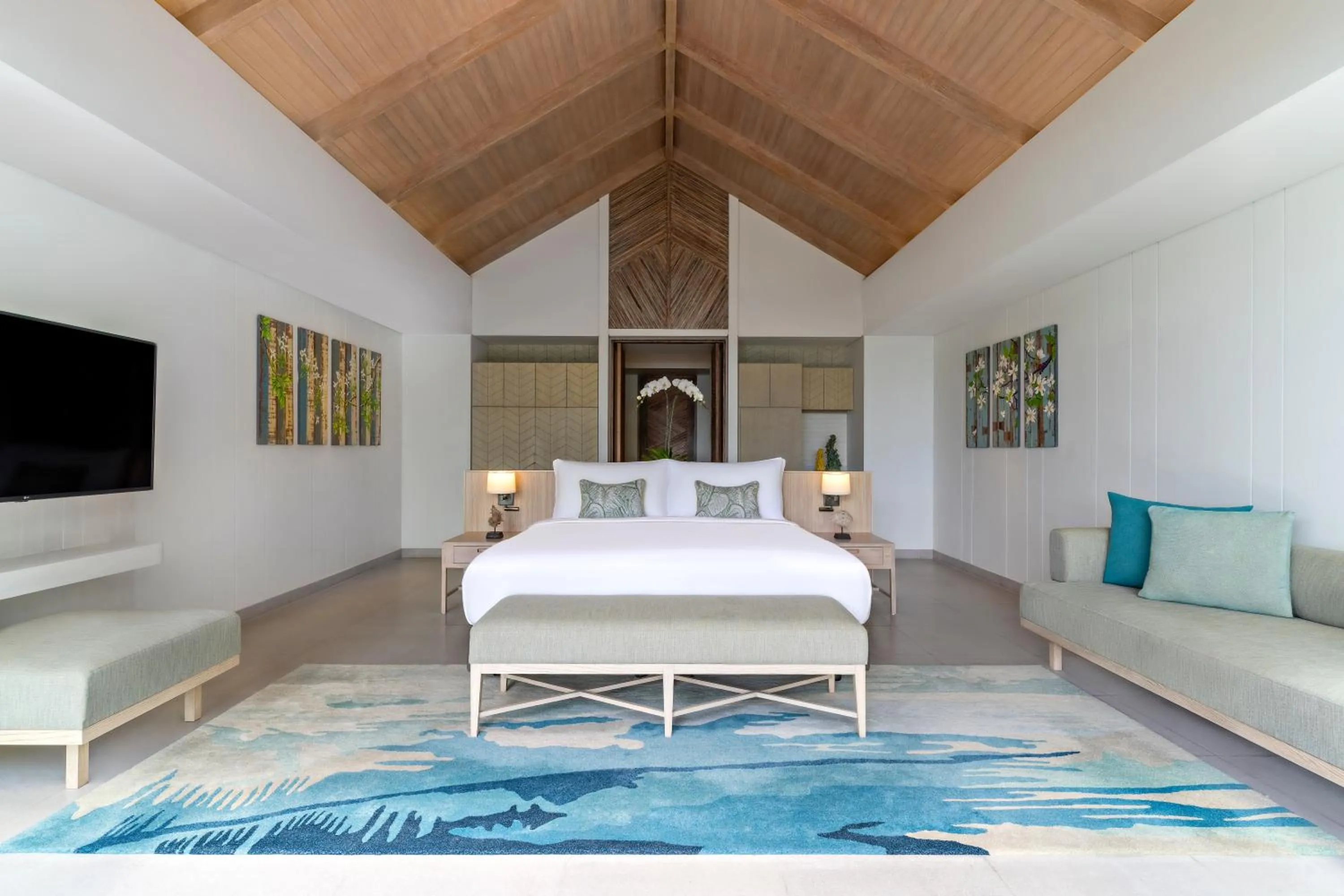 Bedroom, Bed in Avani Plus Samui Resort