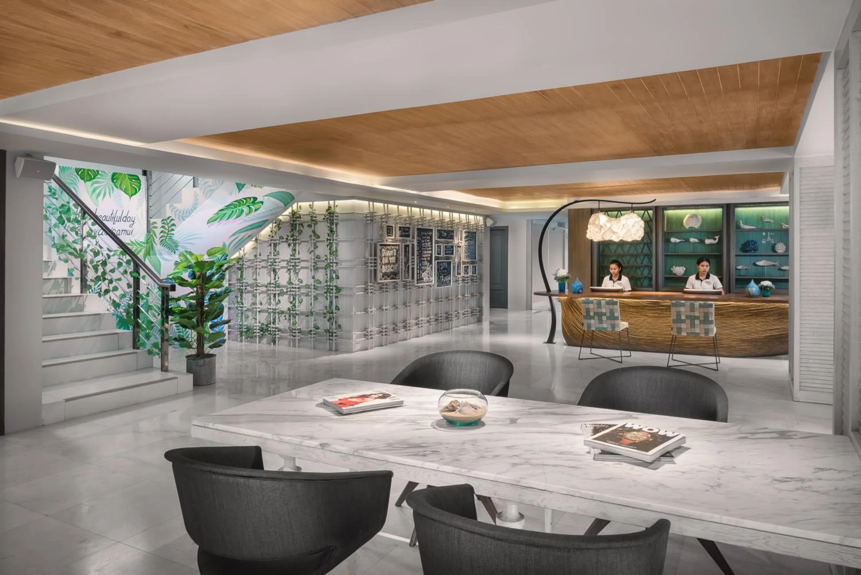 Lobby or reception in Avani Plus Samui Resort