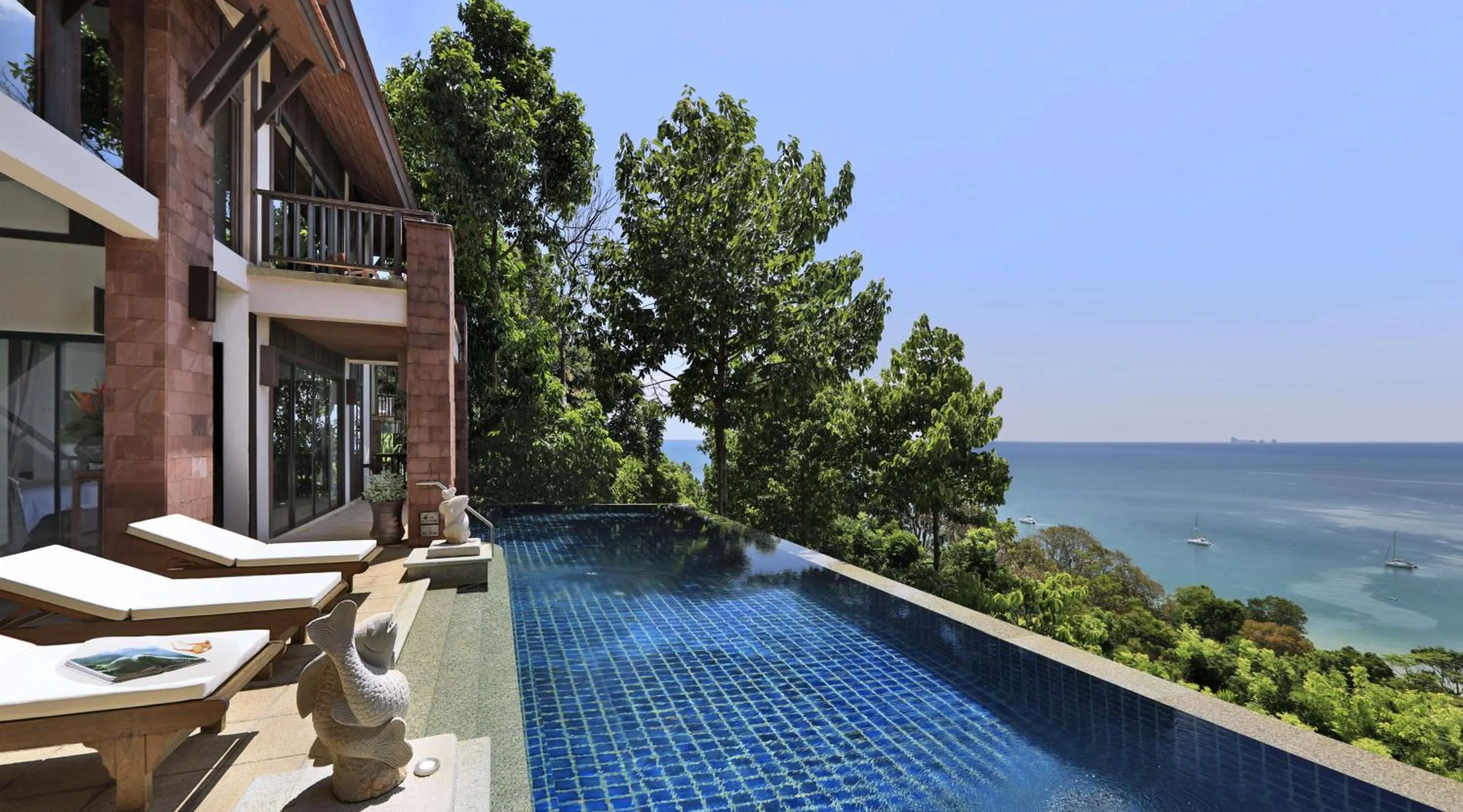 Pool view in Pimalai Resort & Spa