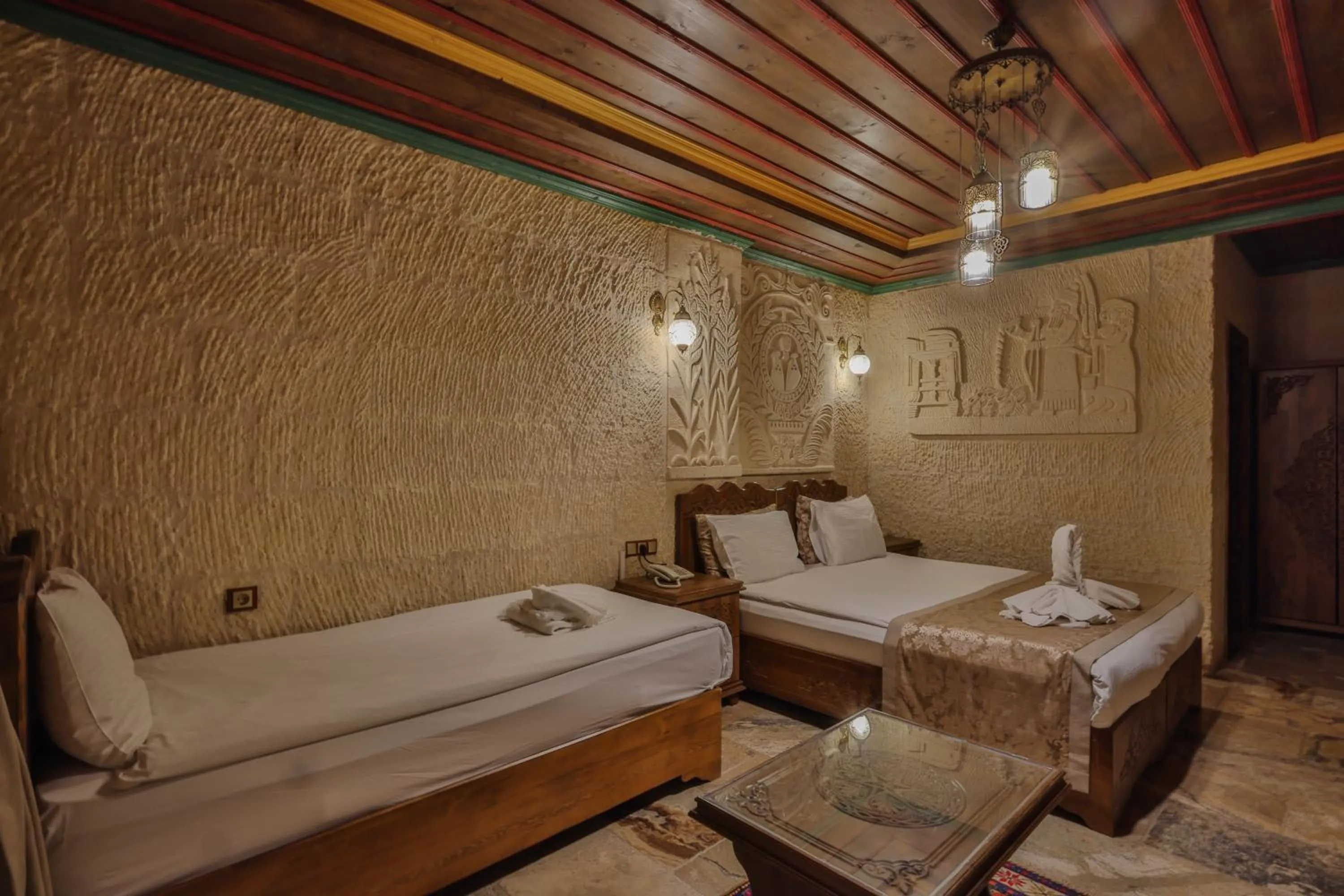 Photo of the whole room, Bed in Feel Cappadocia Stone House