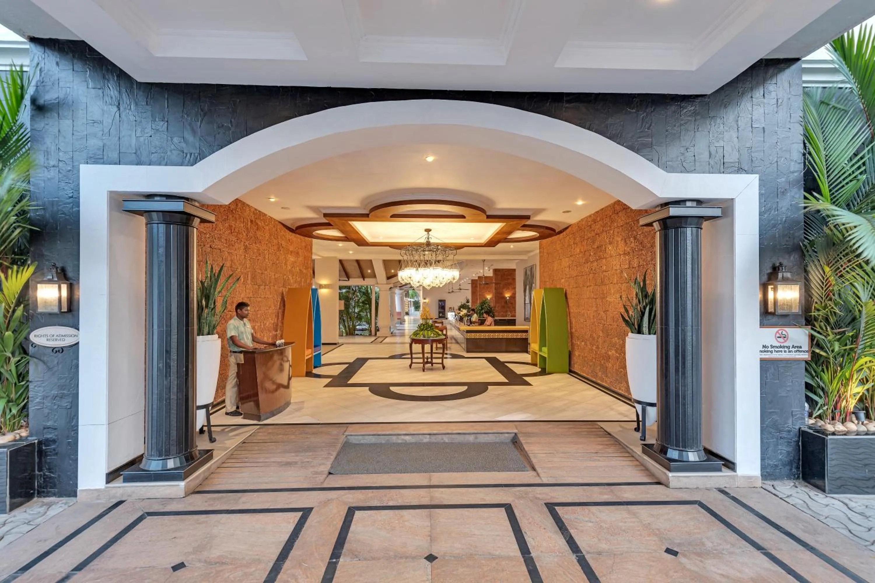 Lobby or reception in Club Mahindra Emerald Palms, Goa