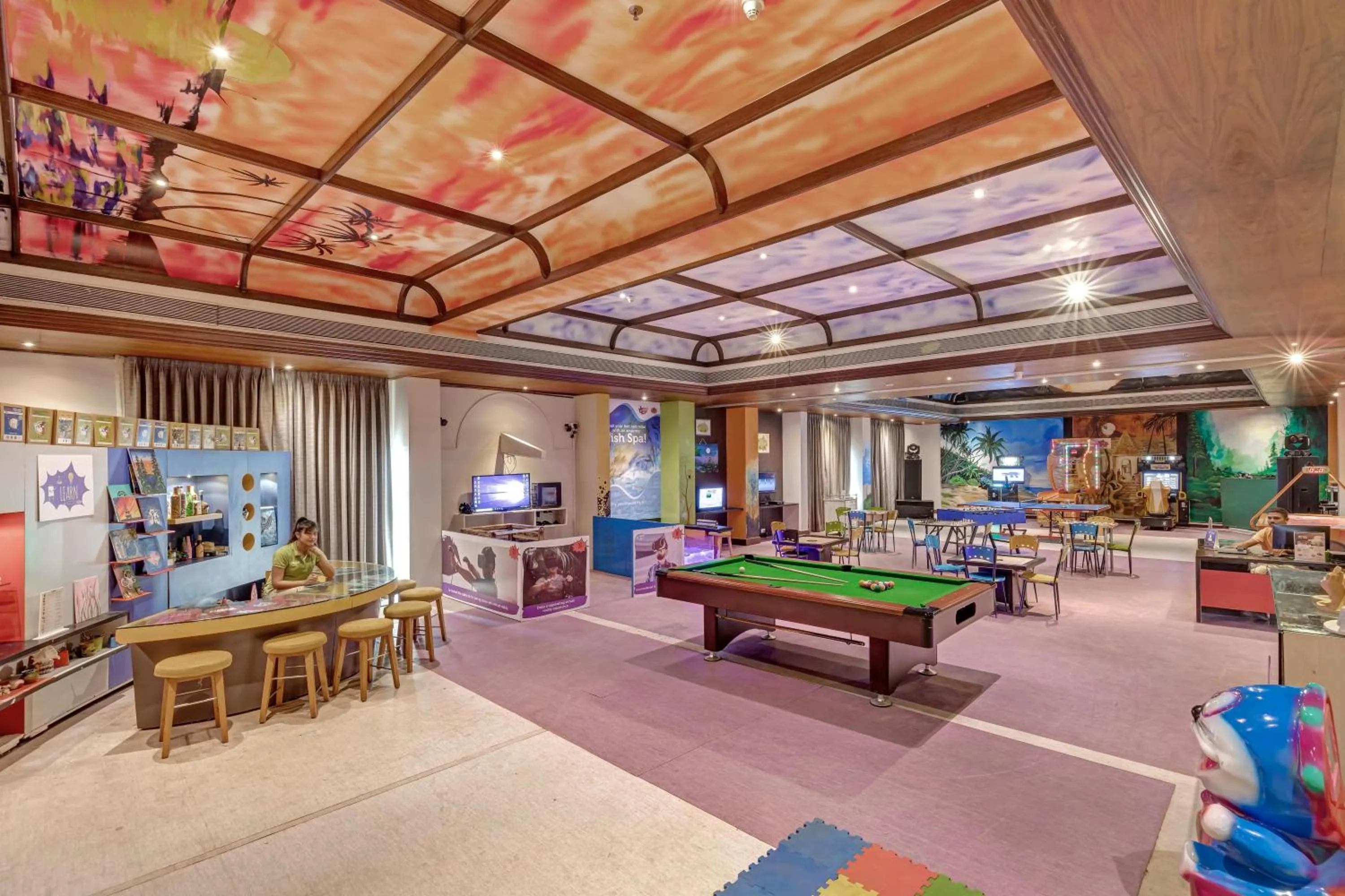 Billiard in Club Mahindra Emerald Palms, Goa