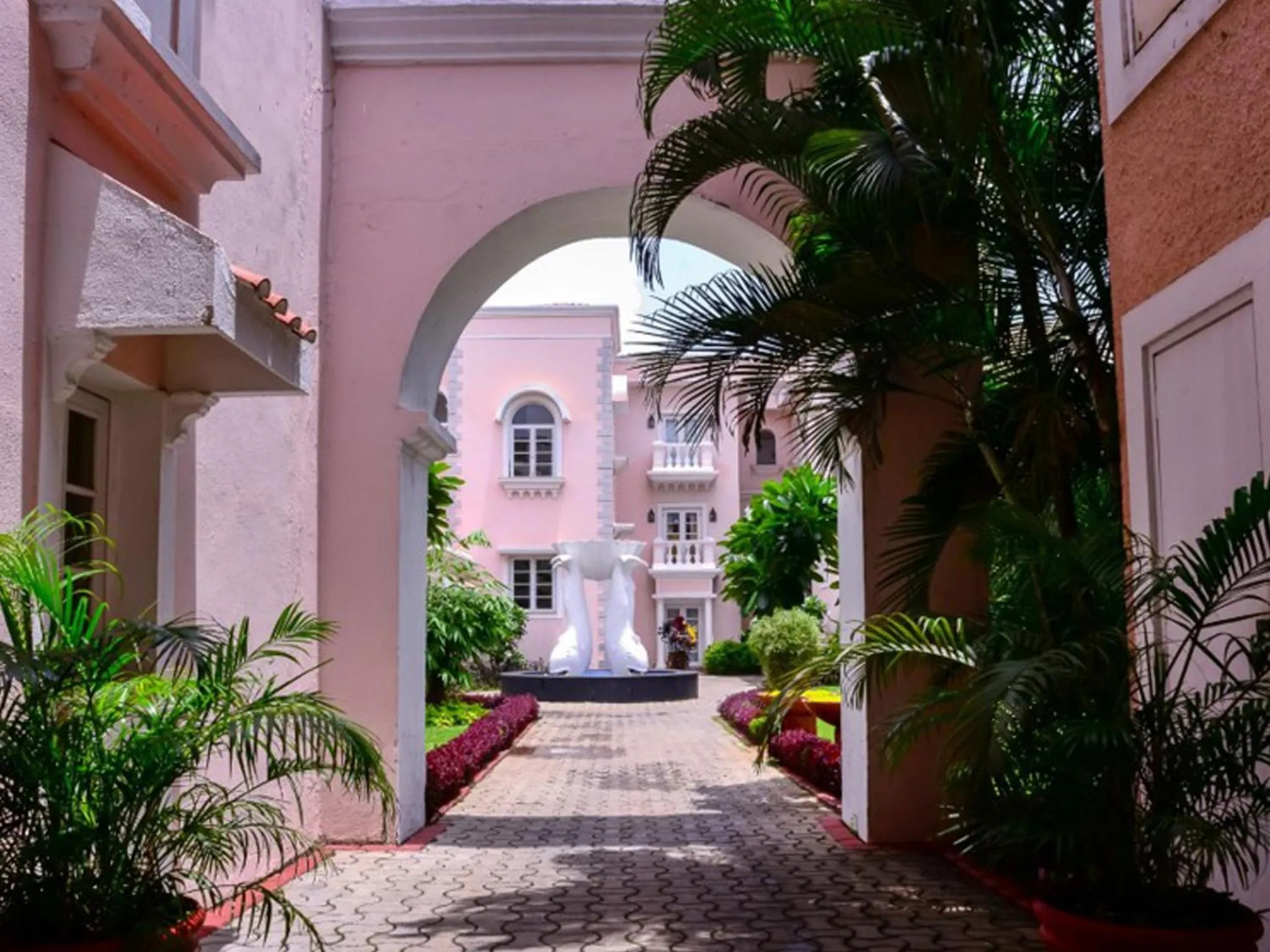 Property building in Club Mahindra Emerald Palms, Goa