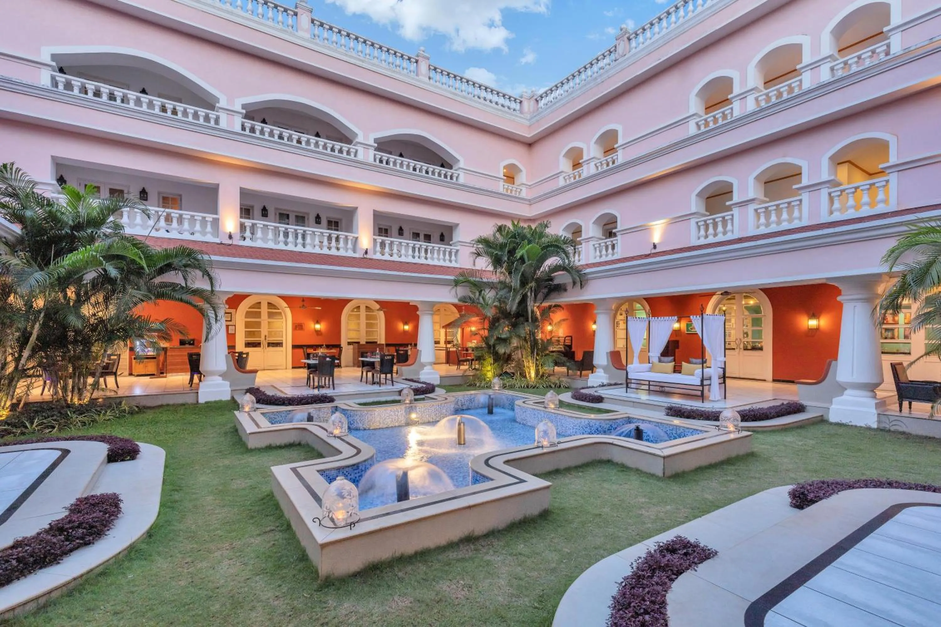 Property building in Club Mahindra Emerald Palms, Goa