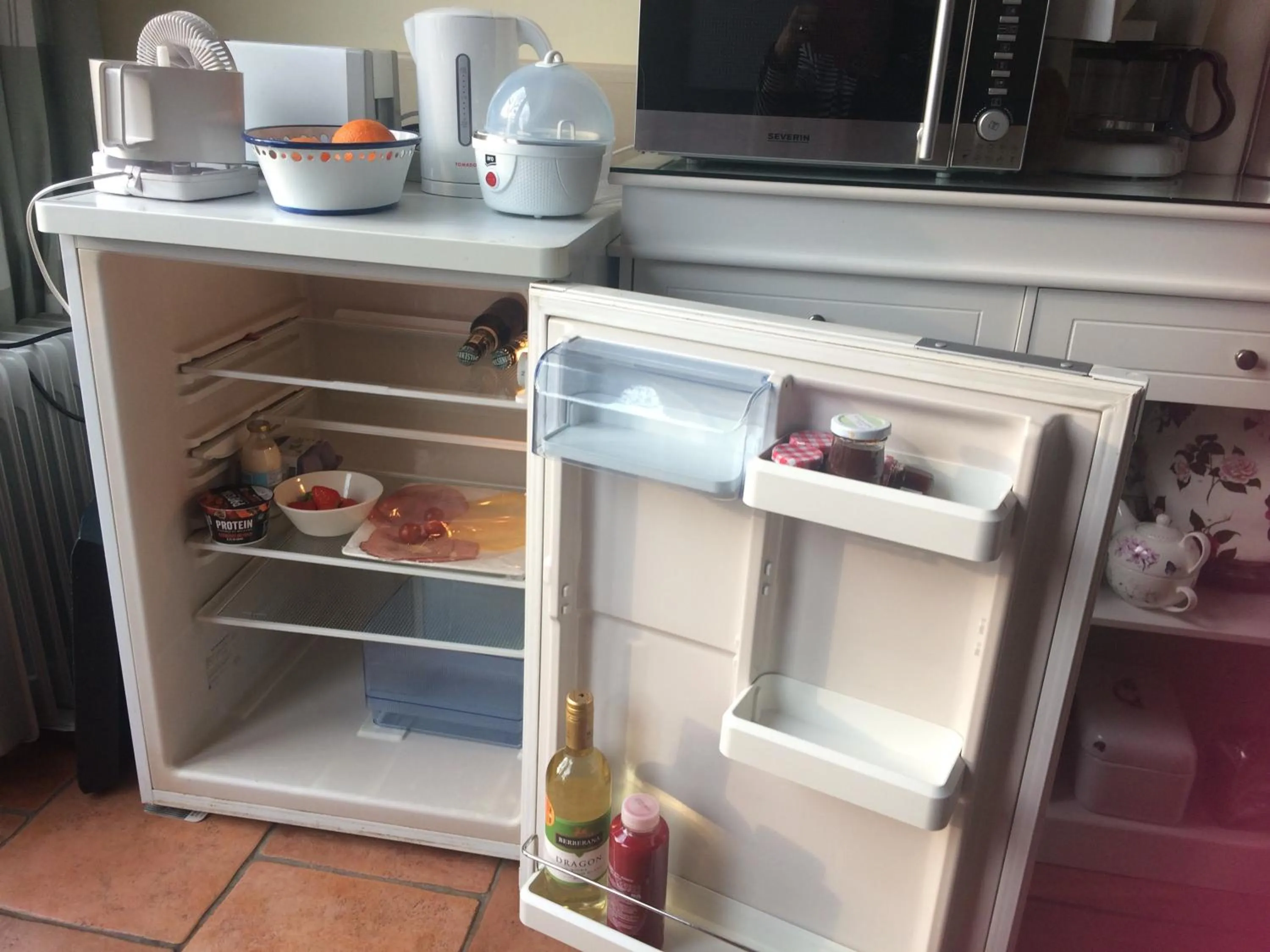 Kitchen or kitchenette in Bed and Garden Alde Coninckshof