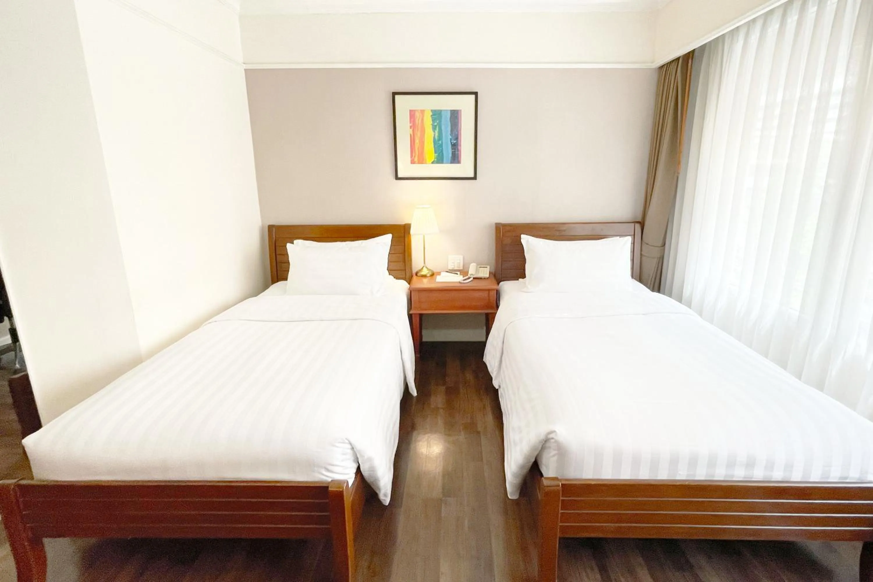 Bed in Le Siam Hotel Silom Bangkok by PCL