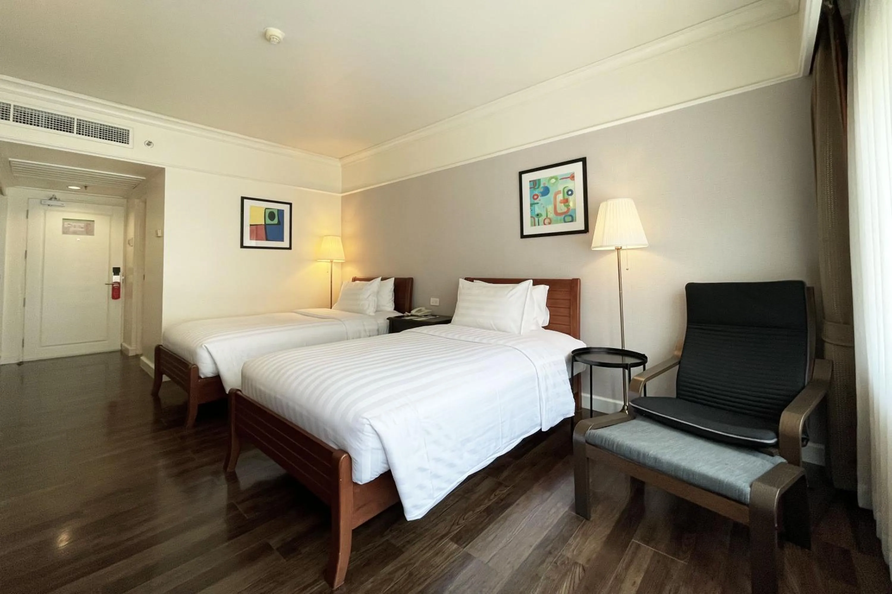 Bed in Le Siam Hotel Silom Bangkok by PCL
