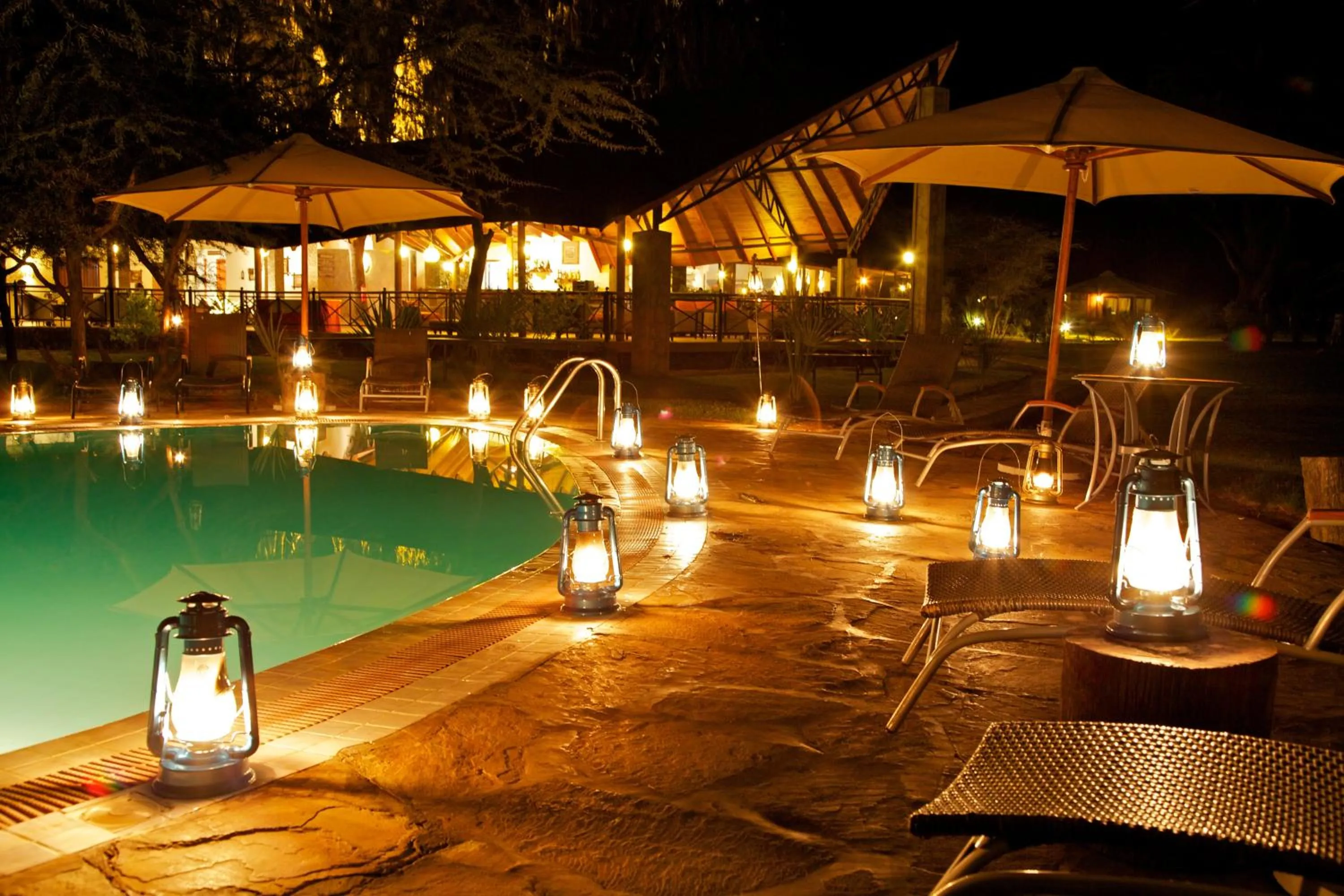 Swimming pool in Ashnil Samburu Camp