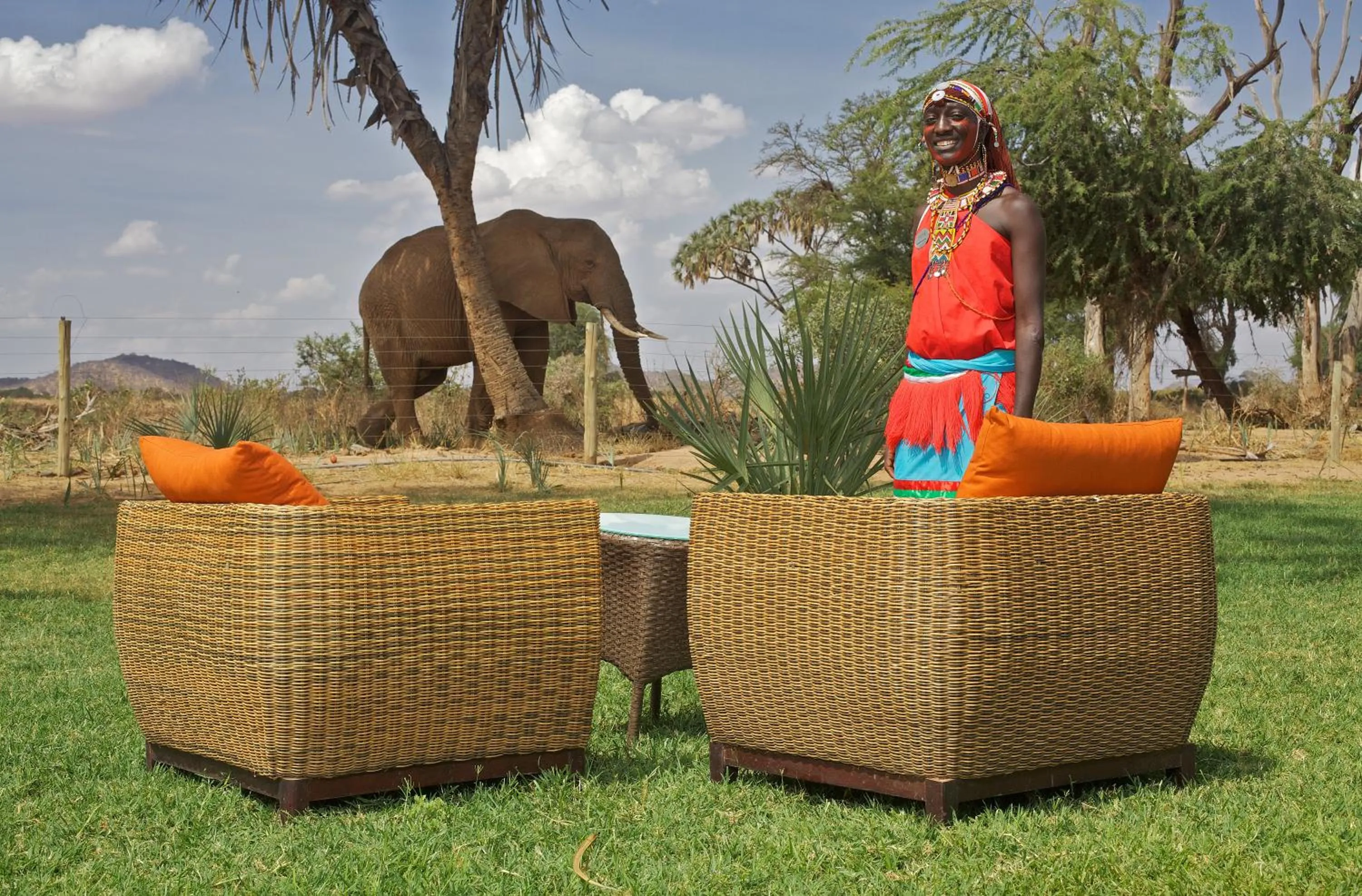 Food and drinks in Ashnil Samburu Camp