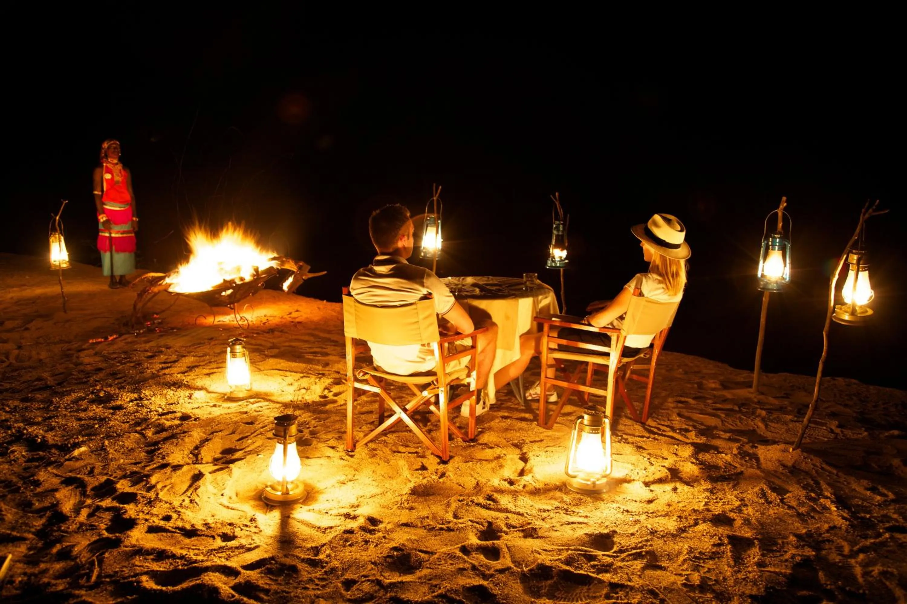 Night in Ashnil Samburu Camp