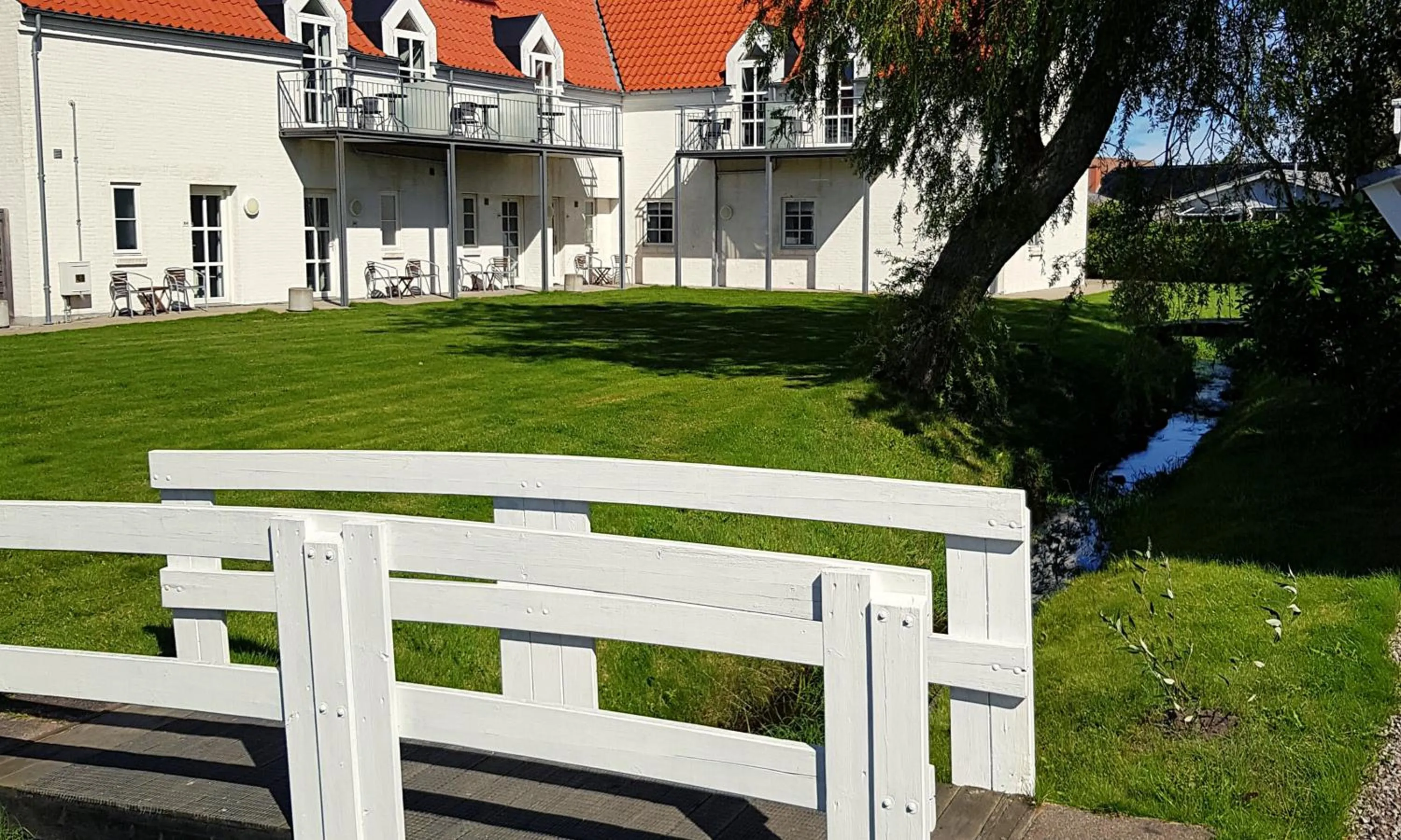 Garden in Aalbæk Badehotel