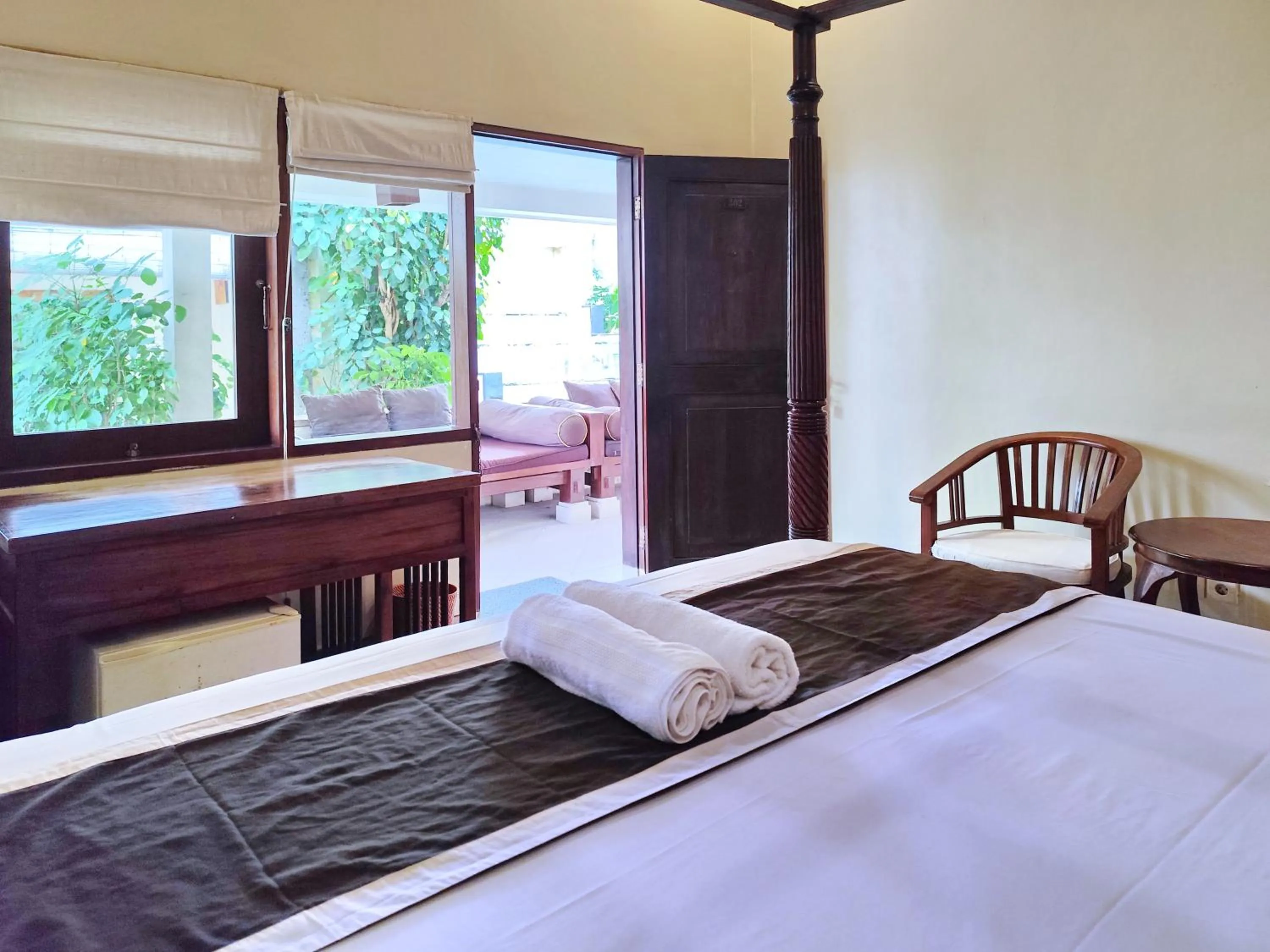 Bed in Villa Diana Bali