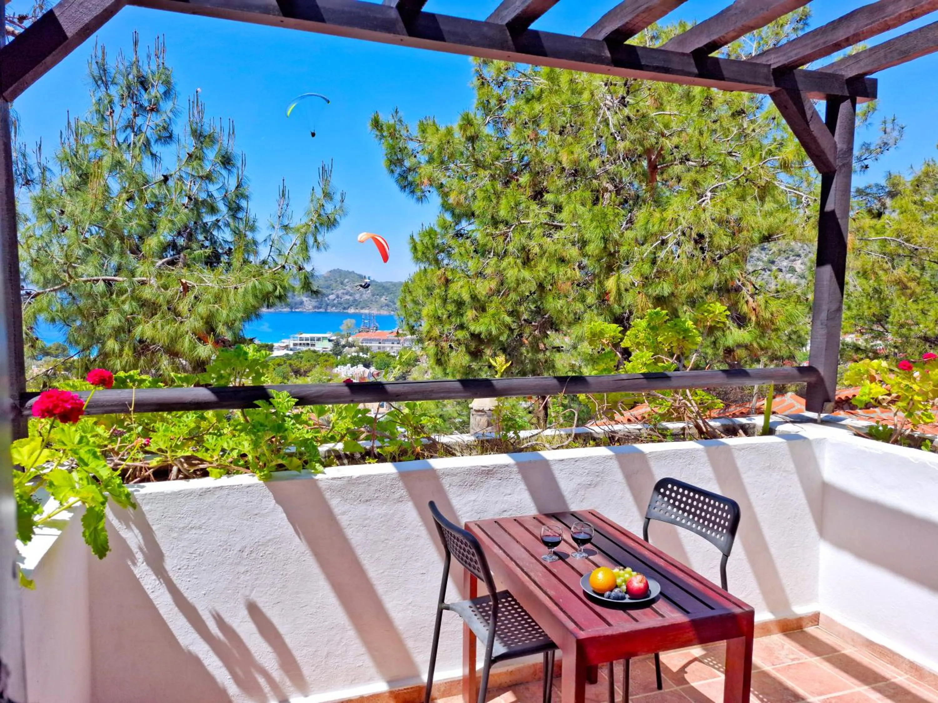 Patio in Symbola Oludeniz Beach Hotel