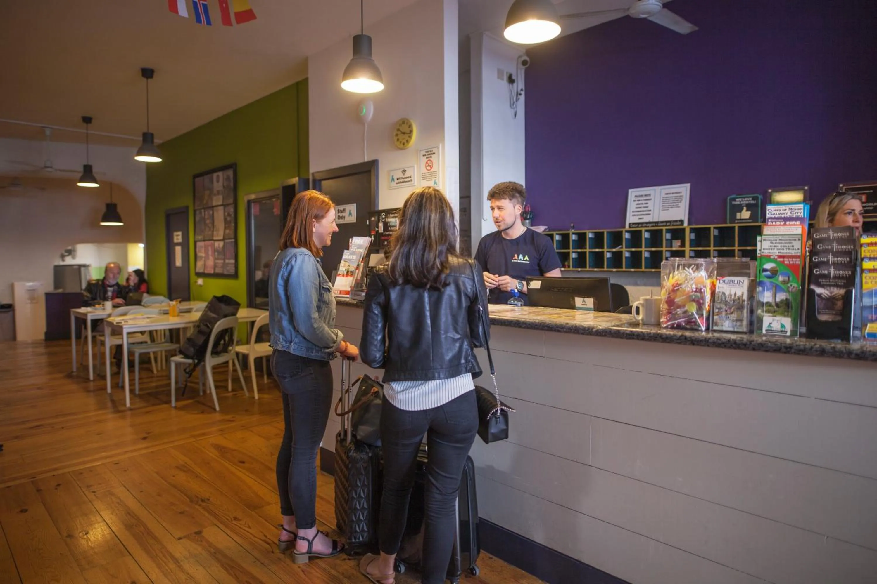 Lobby or reception in Ashfield Hostel