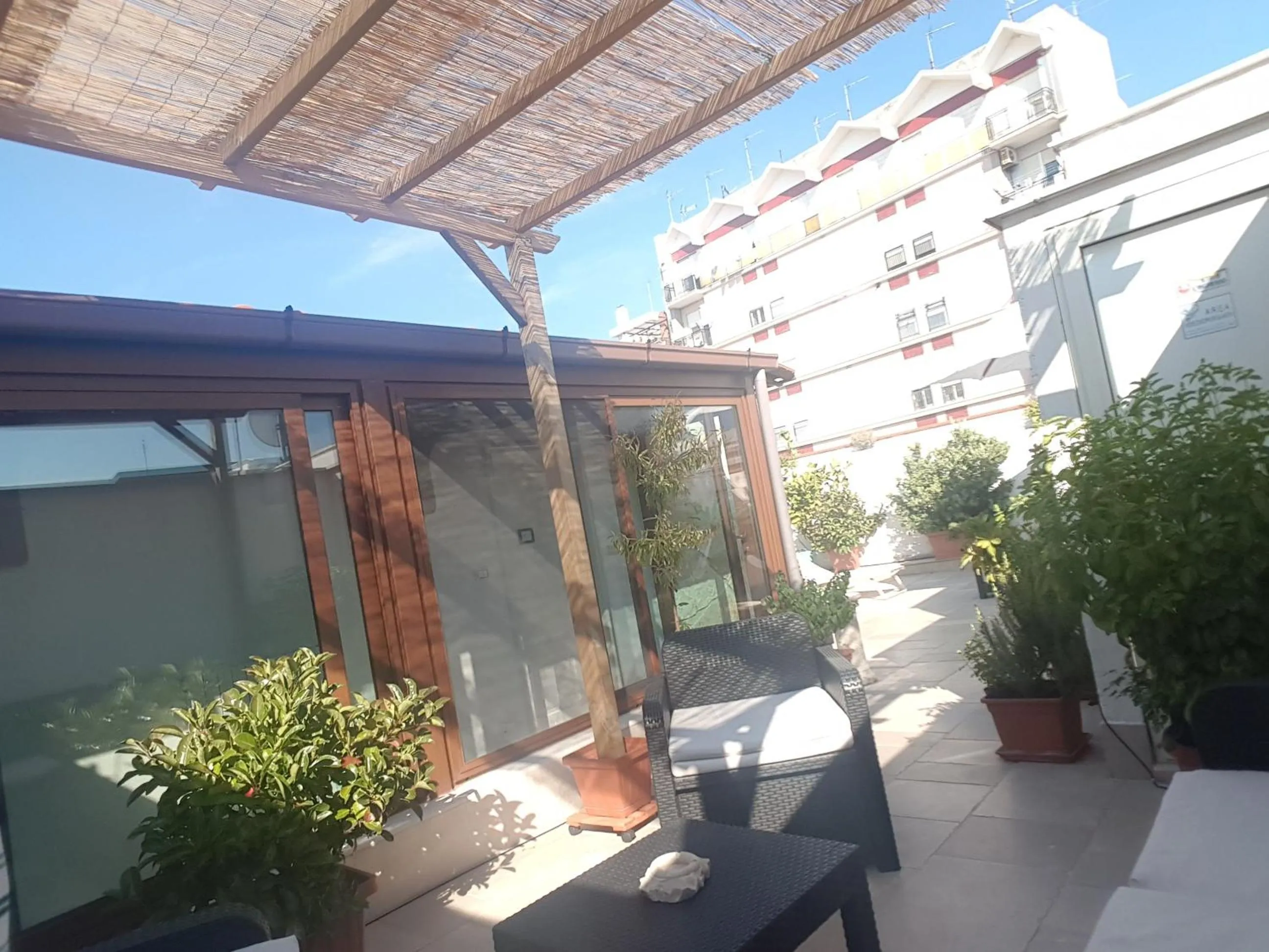 Balcony/Terrace in B&B Torrente Antico