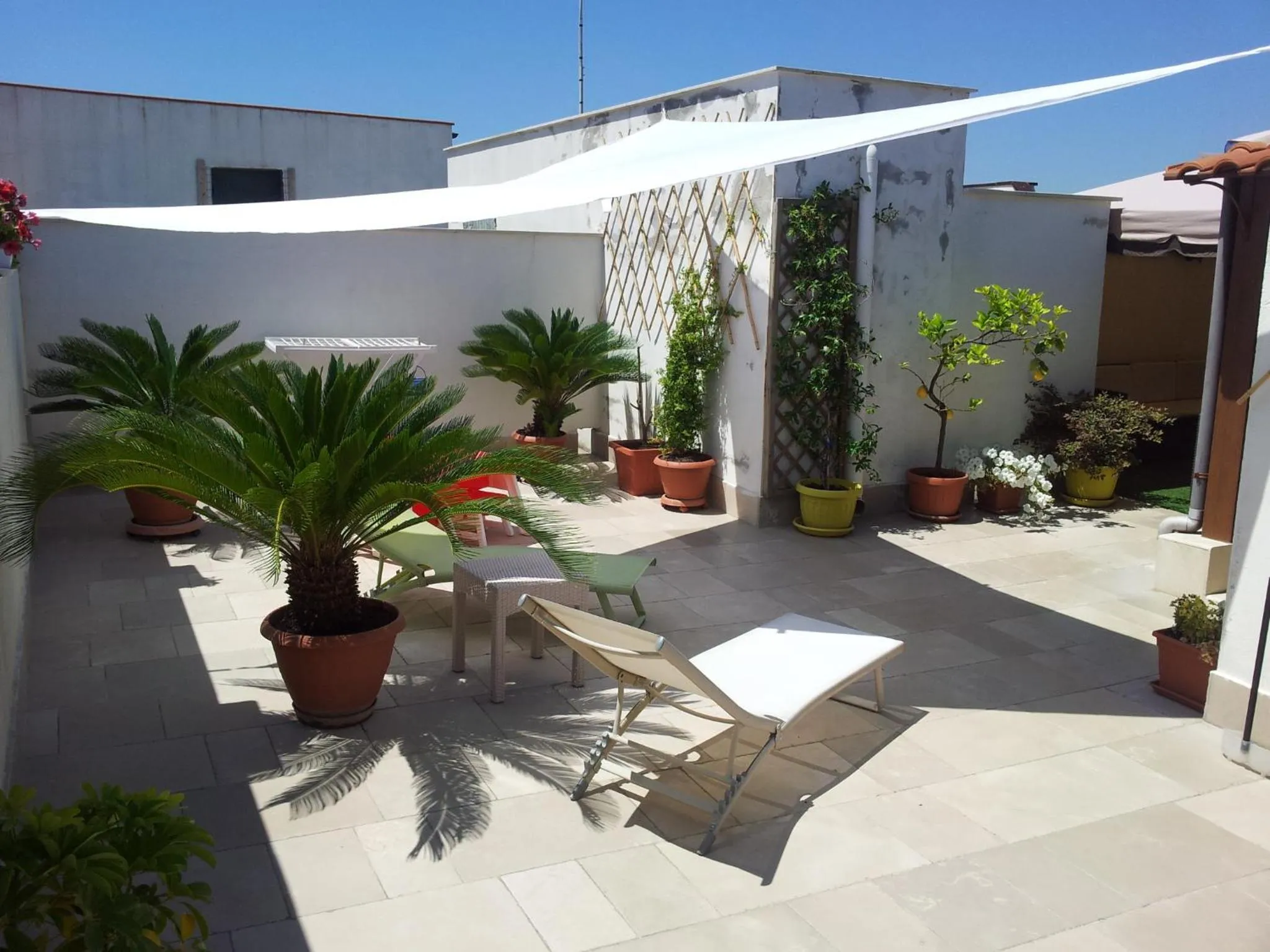Balcony/Terrace in B&B Torrente Antico