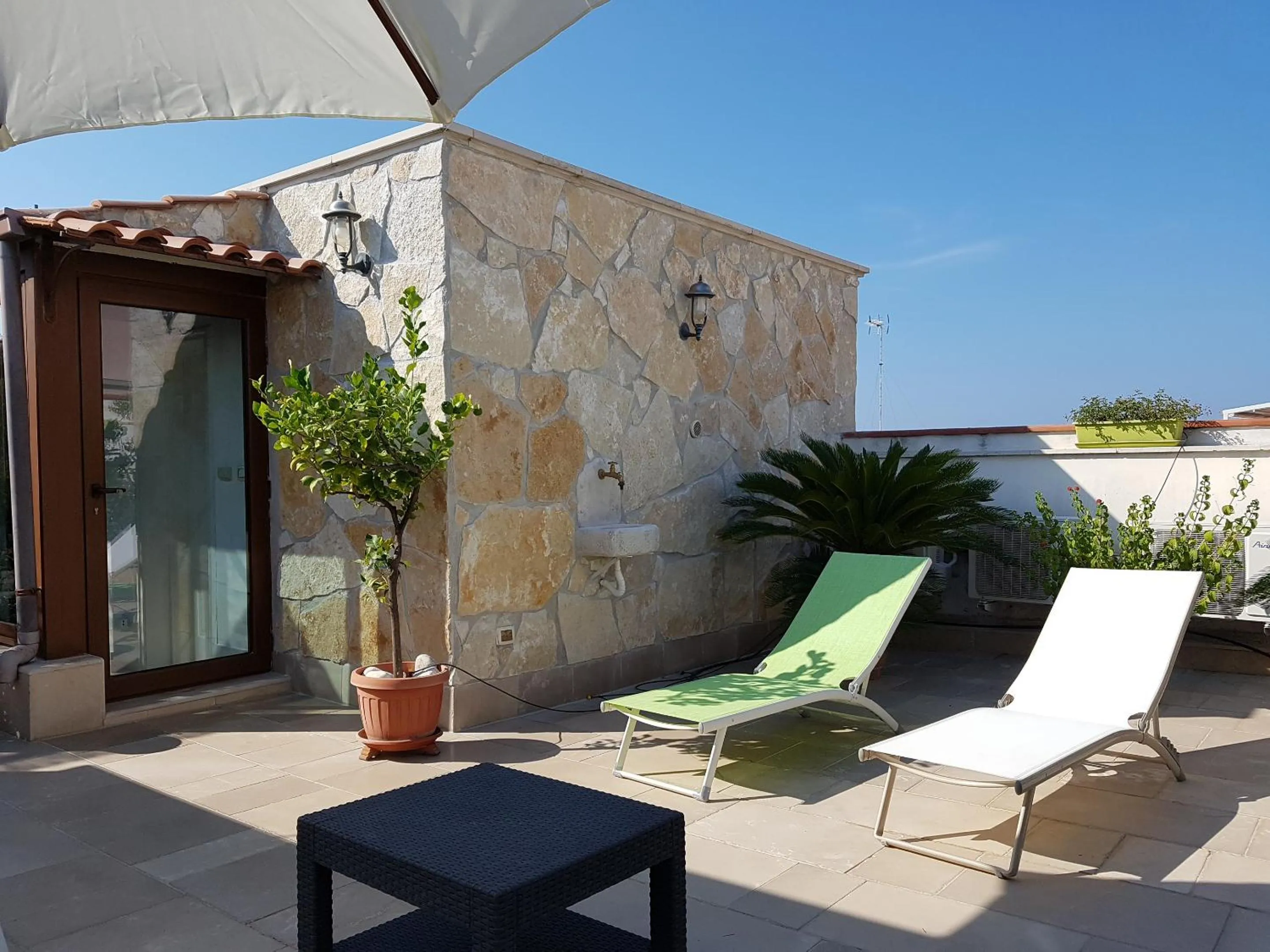 Garden in B&B Torrente Antico