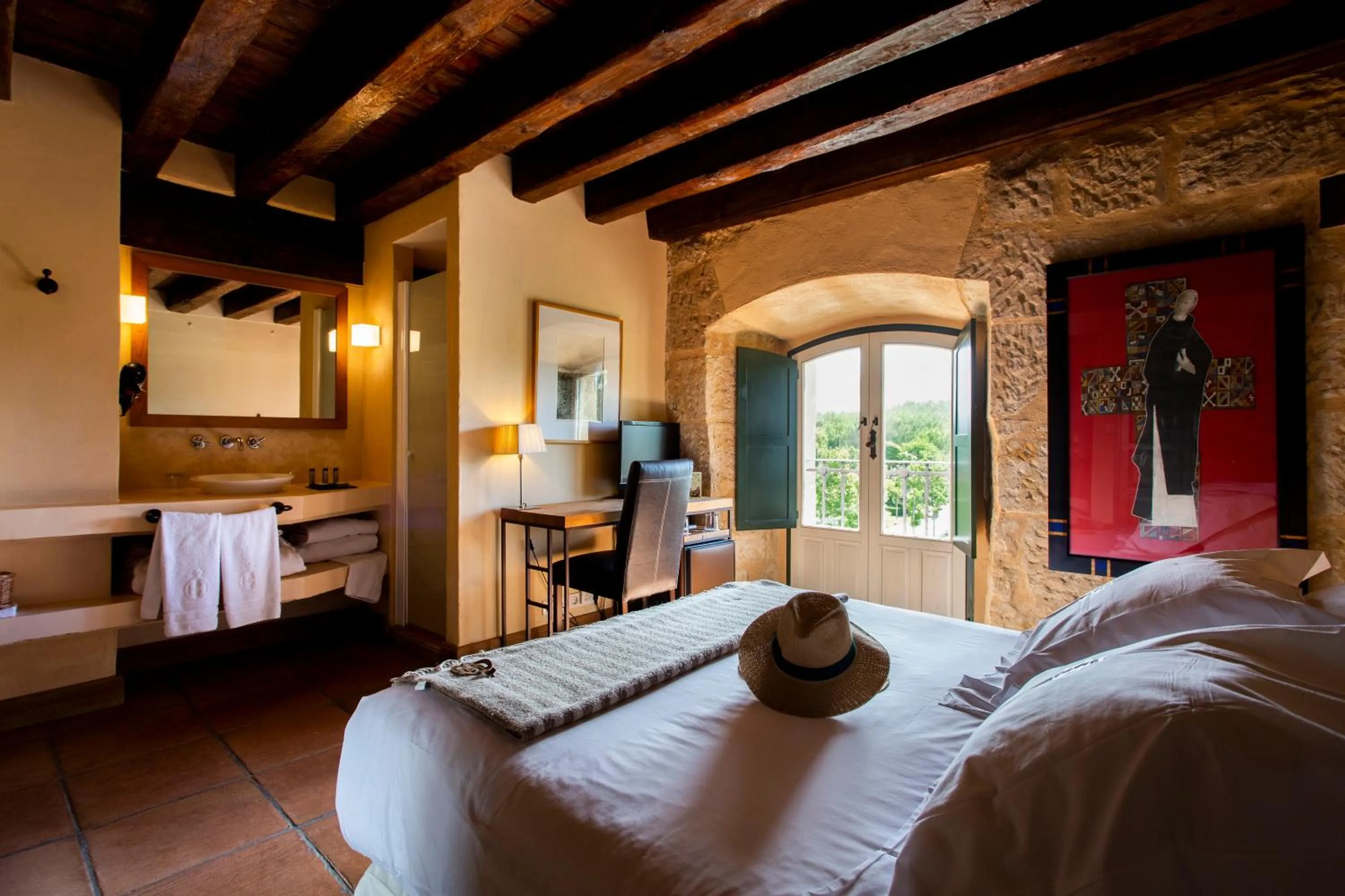 Bedroom, Bed in Hacienda Zorita Wine Hotel & Spa - Small Luxury Hotels