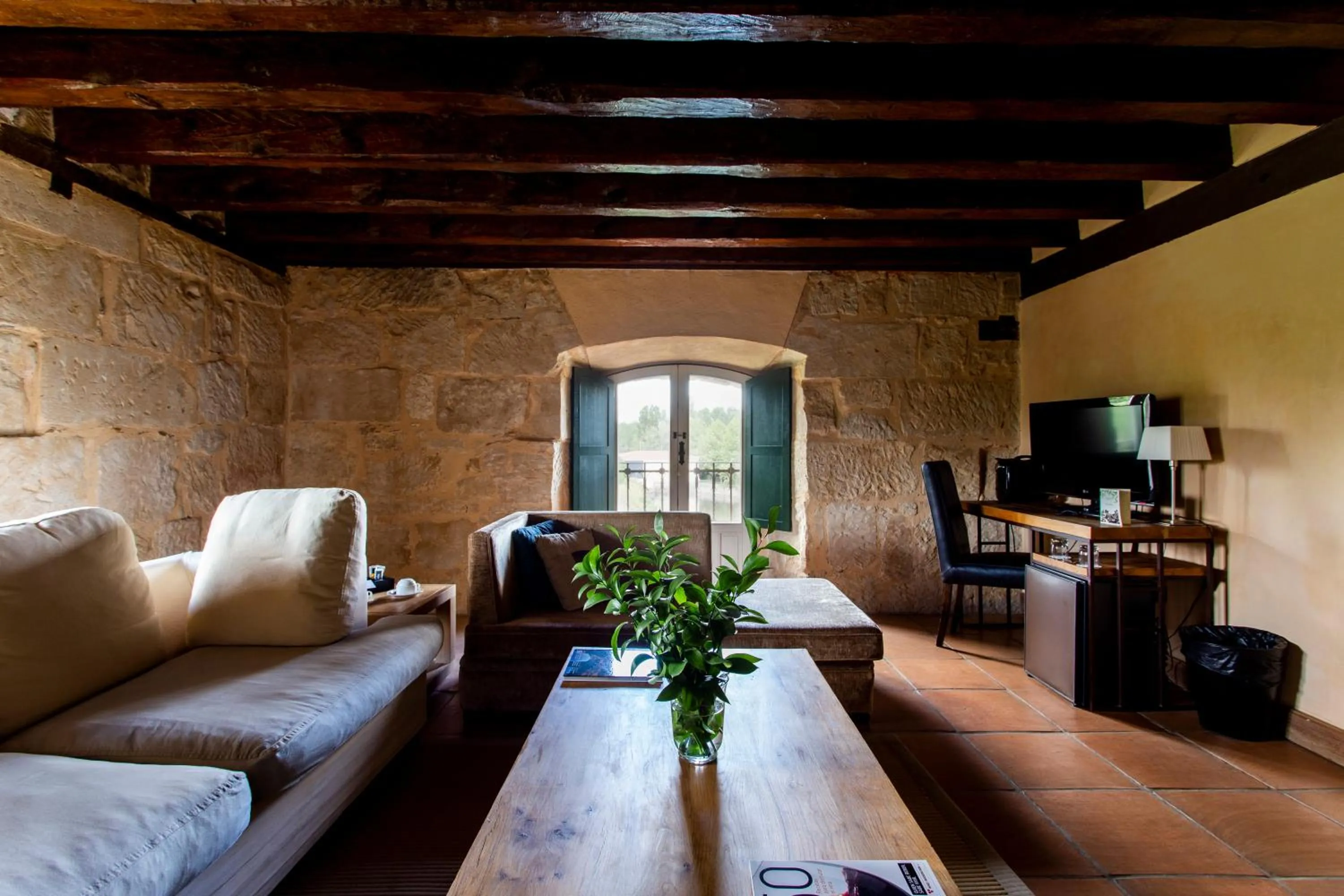 Living room in Hacienda Zorita Wine Hotel & Spa - Small Luxury Hotels