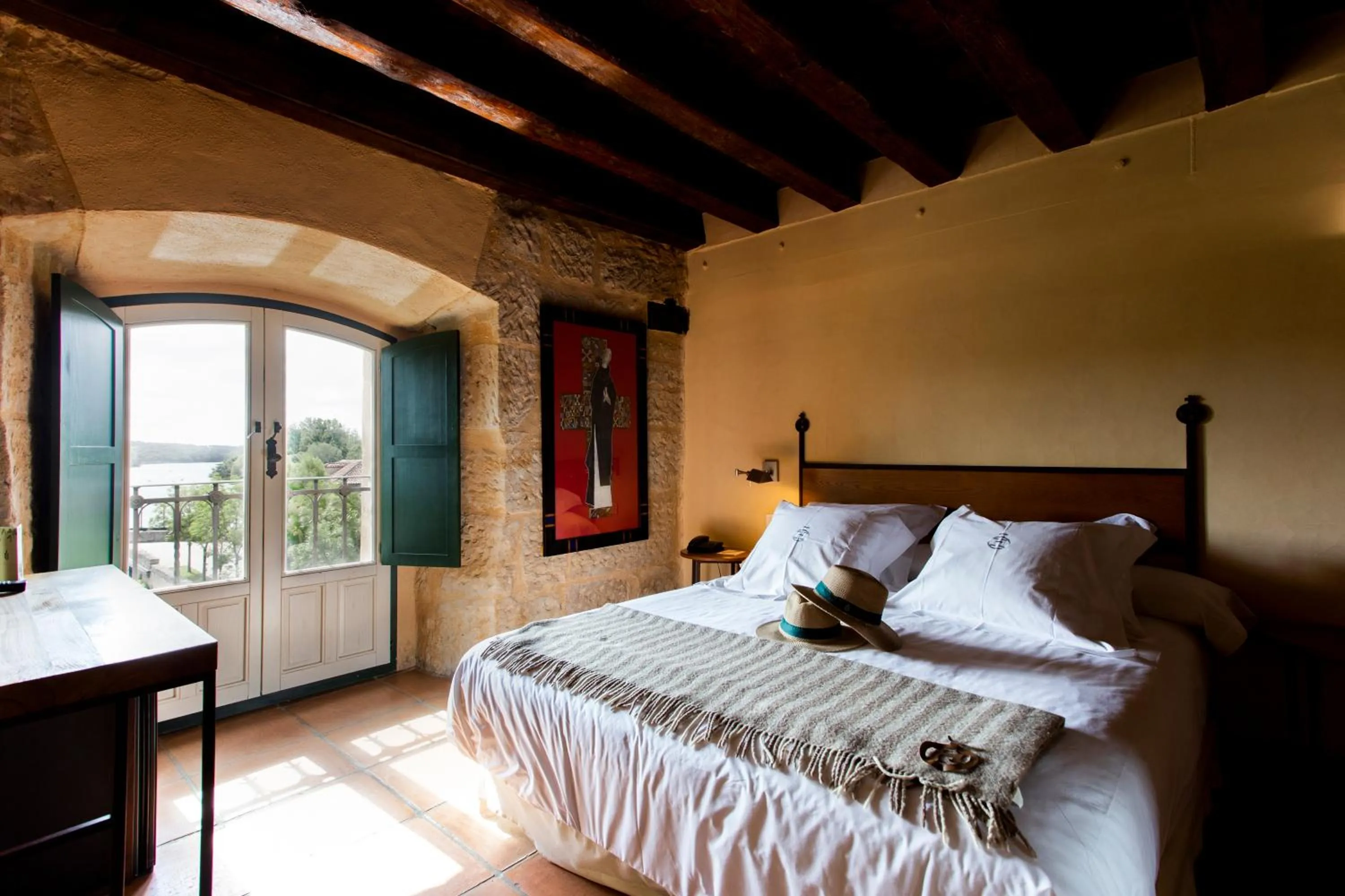 Bedroom, Bed in Hacienda Zorita Wine Hotel & Spa - Small Luxury Hotels