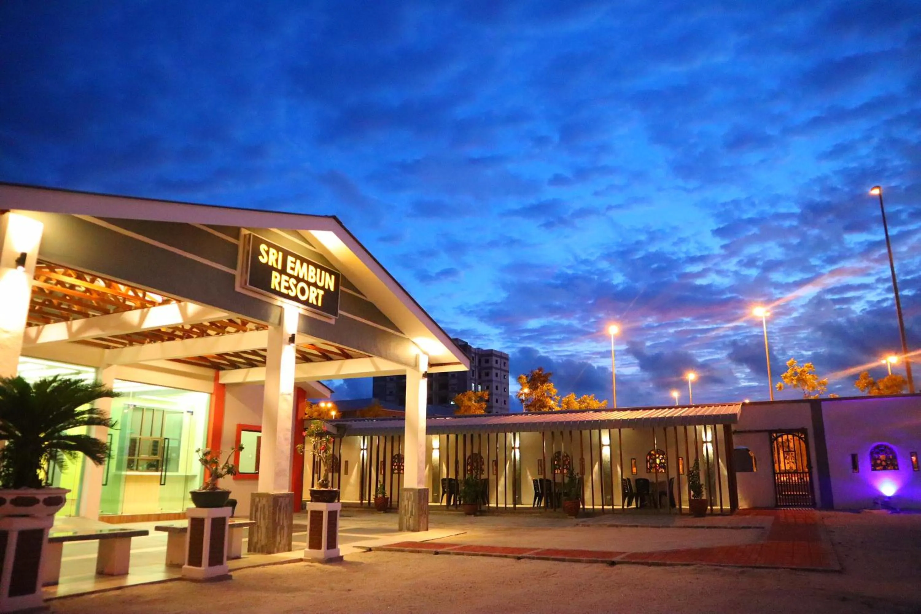 Facade/entrance in Sri Embun Resort Langkawi