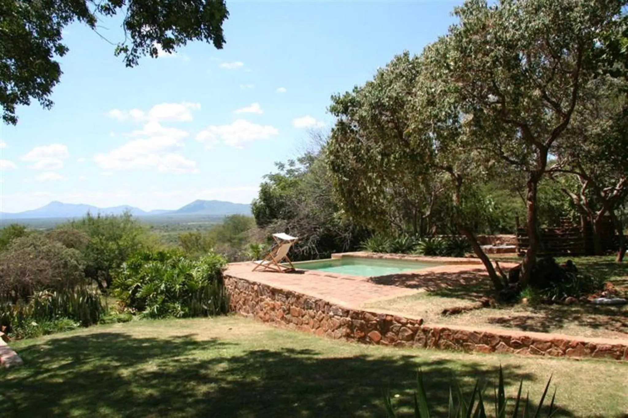 Swimming pool in Marula Cottage Guest Lodge