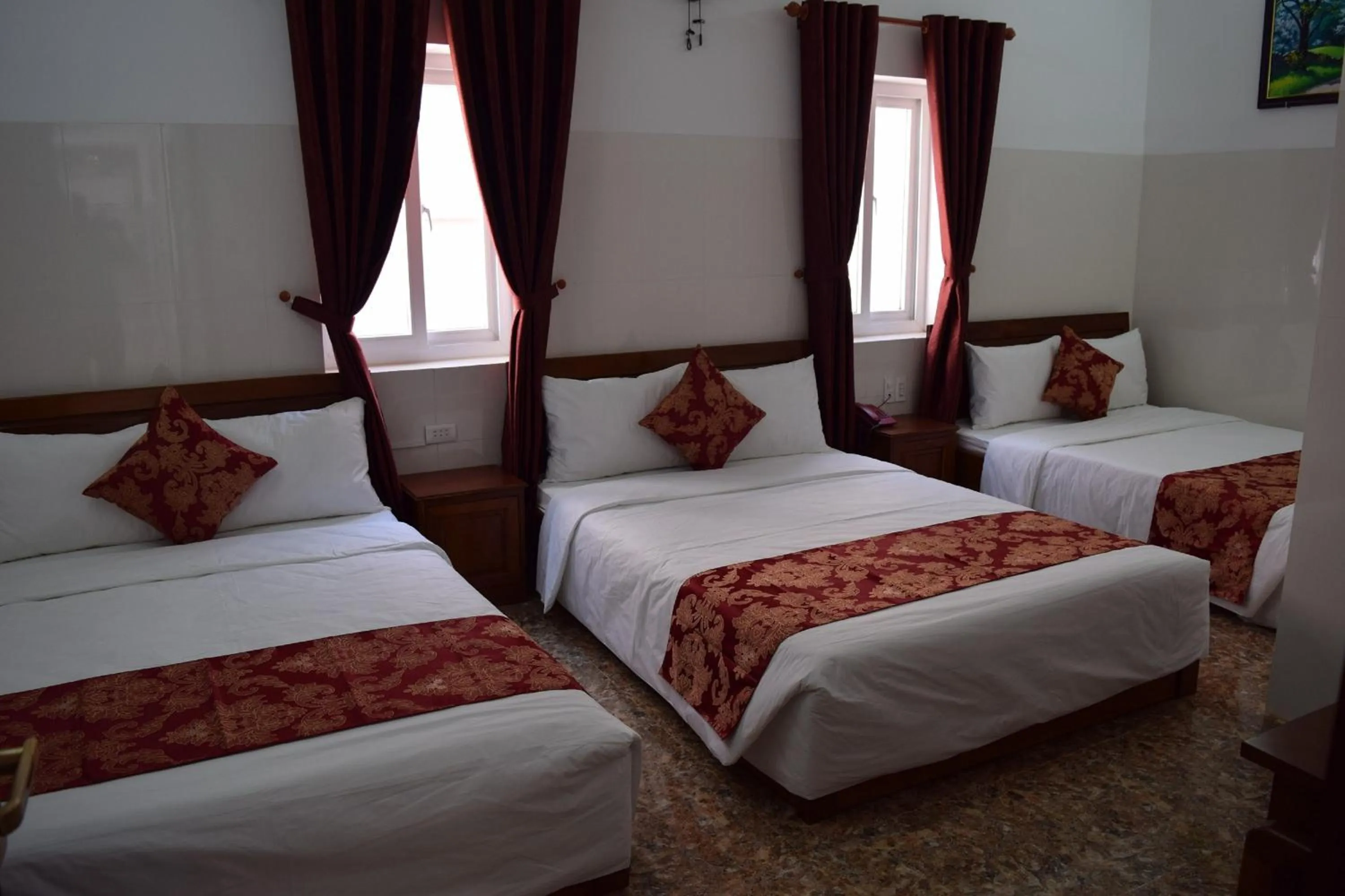Bed in KHÁCH SẠN MỸ NGỌC