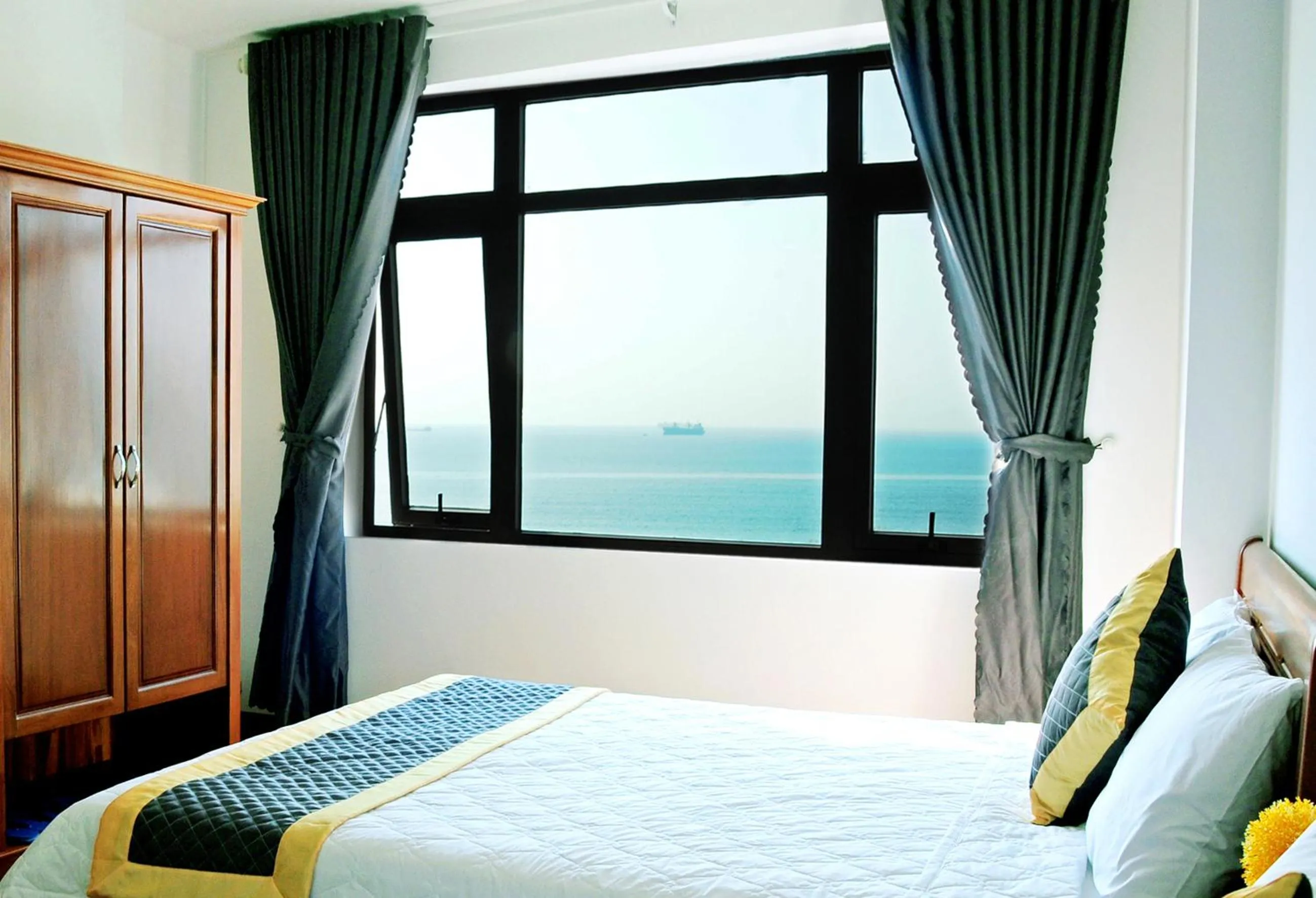 Natural landscape, Bed in SEASIDE HOTEL