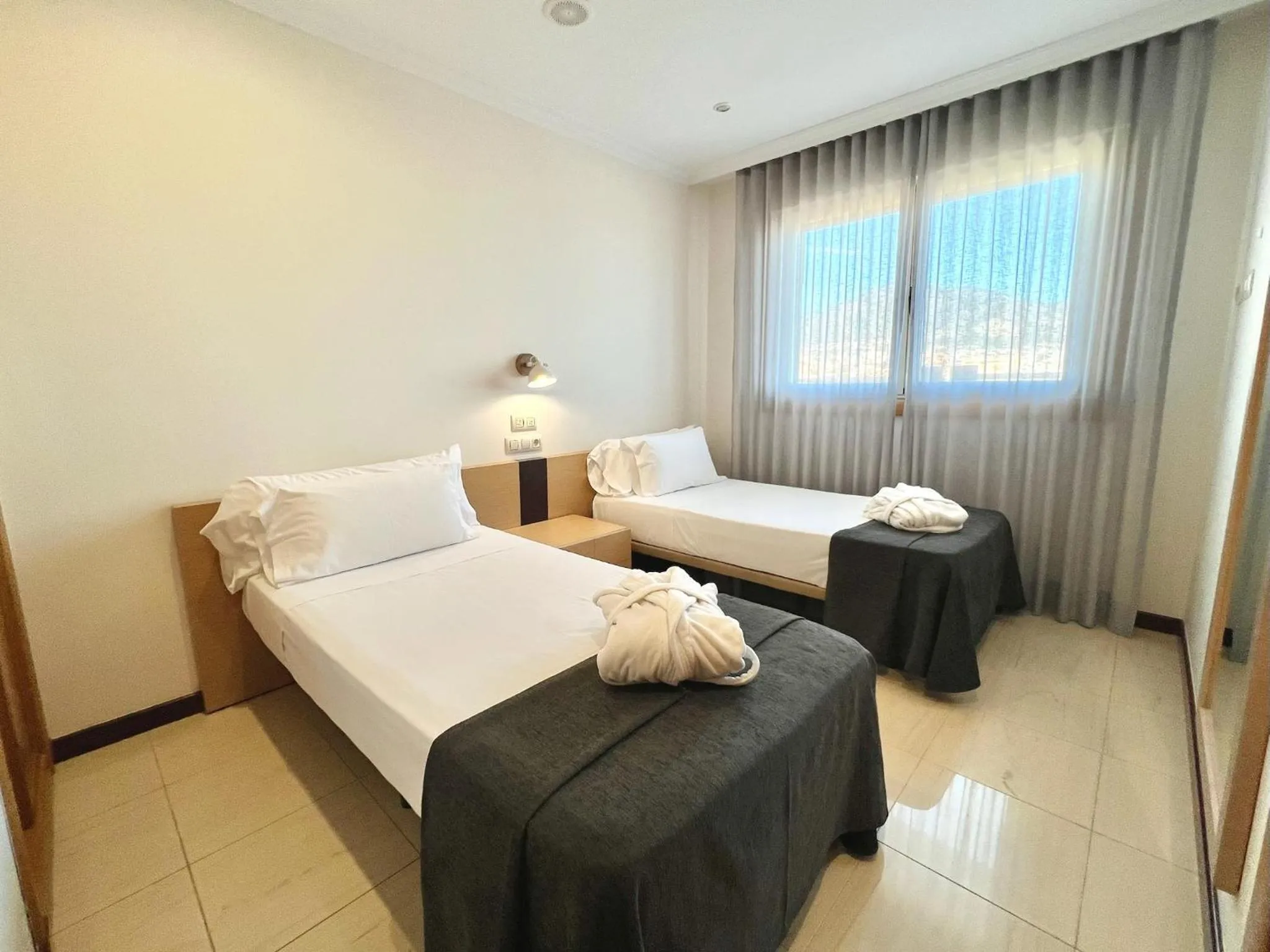 Bed in Apartamentos Mediterráneo Real