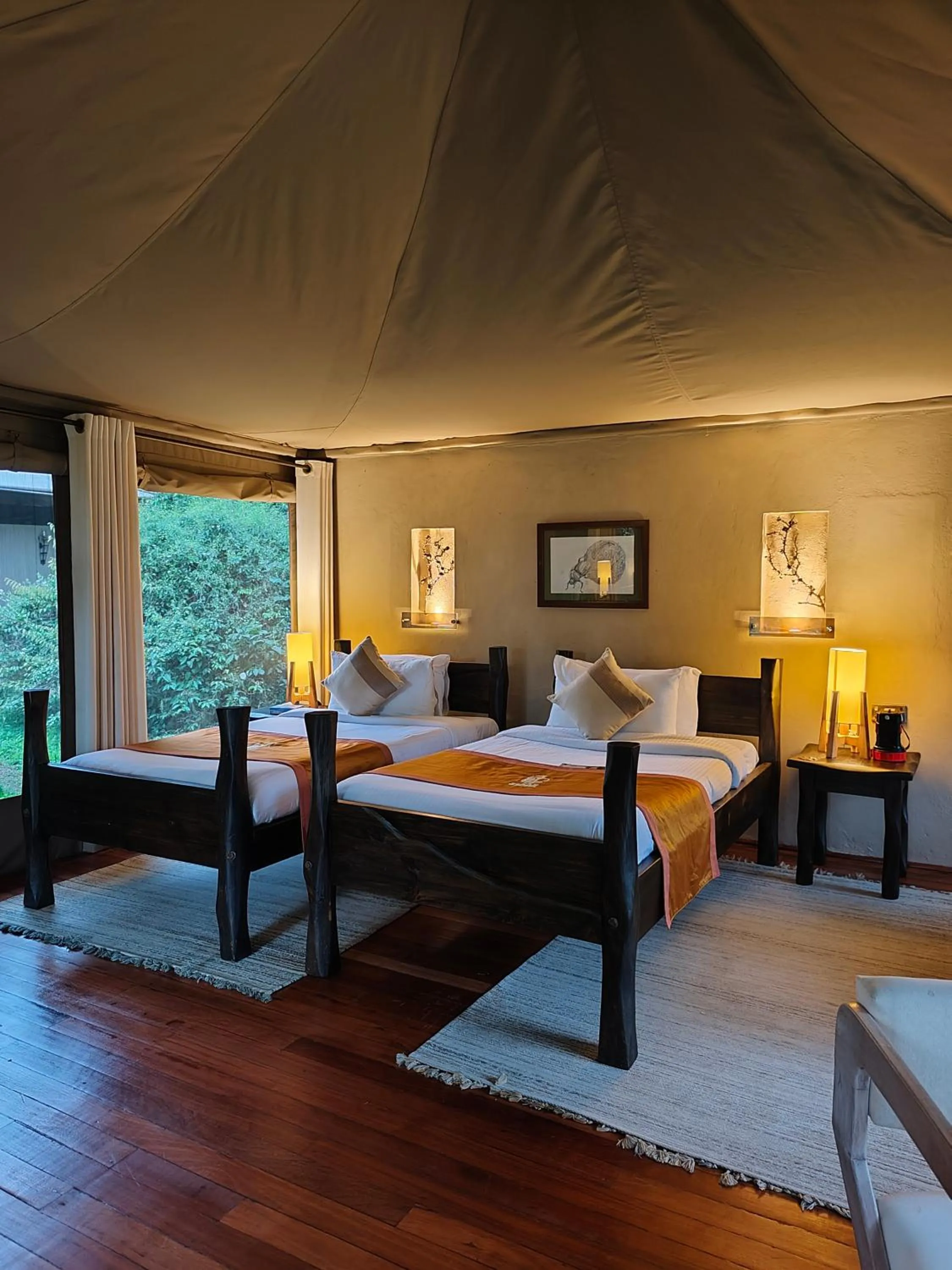 Bed in Ashnil Mara Camp